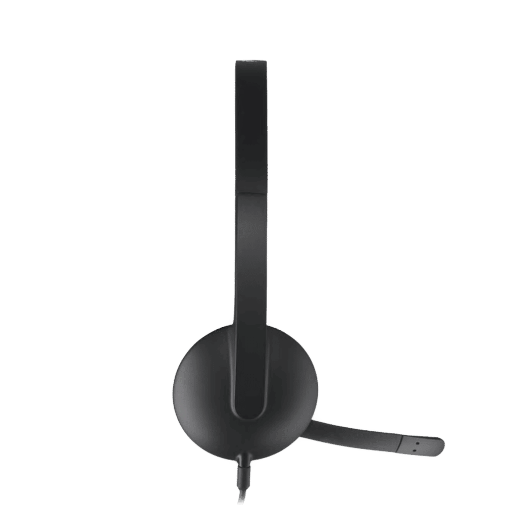 logitech H340 981-000477 Wired Headphone with Mic (On Ear, Black) logitech H340 981-000477 Wired Headphone with Mic (On Ear, Black)_4