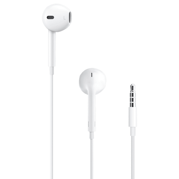 Buy Apple EarPods MNHF2ZM/A Wired Earphone with Mic (In Ear, White