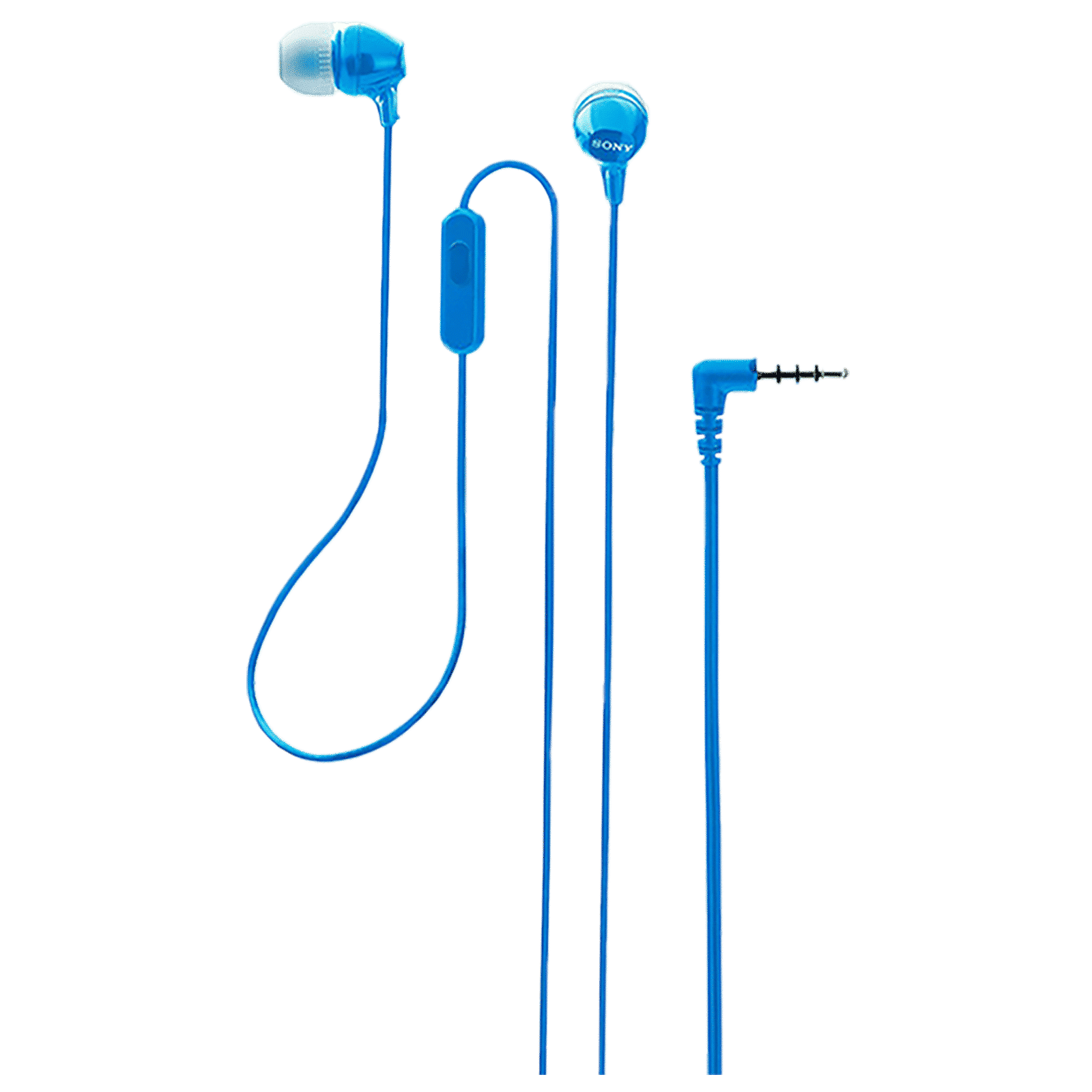 SONY MDR-EX15AP/L Wired Earphone with Mic (In Ear, Blue)_1