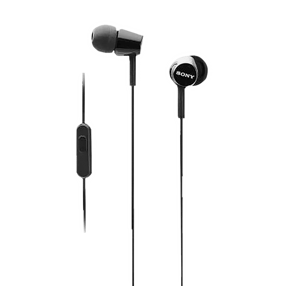 SONY MDR-EX155APBQIN Wired Earphone with Mic (In Ear, Black) SONY MDR-EX155APBQIN Wired Earphone with Mic (In Ear, Black)_8