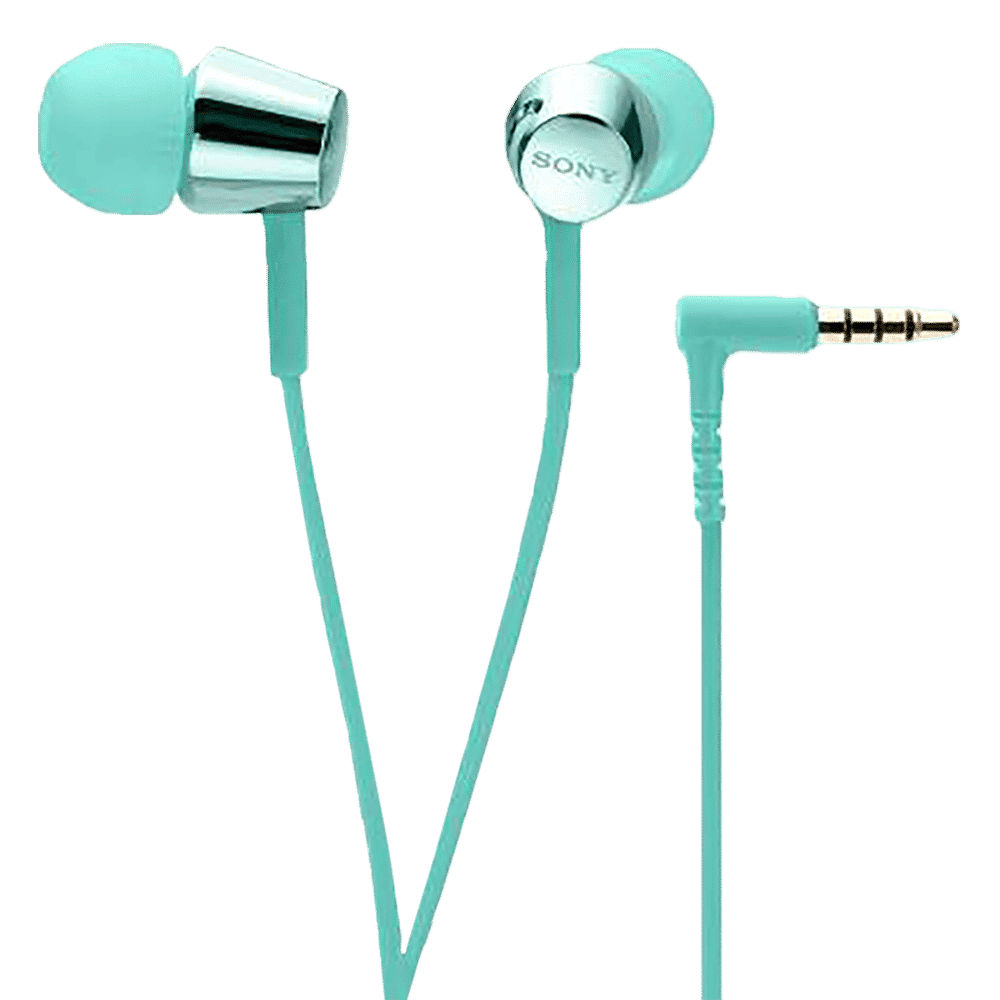 SONY MDR-EX155APLQIN Wired Earphone with Mic (In Ear, Light Blue)_4