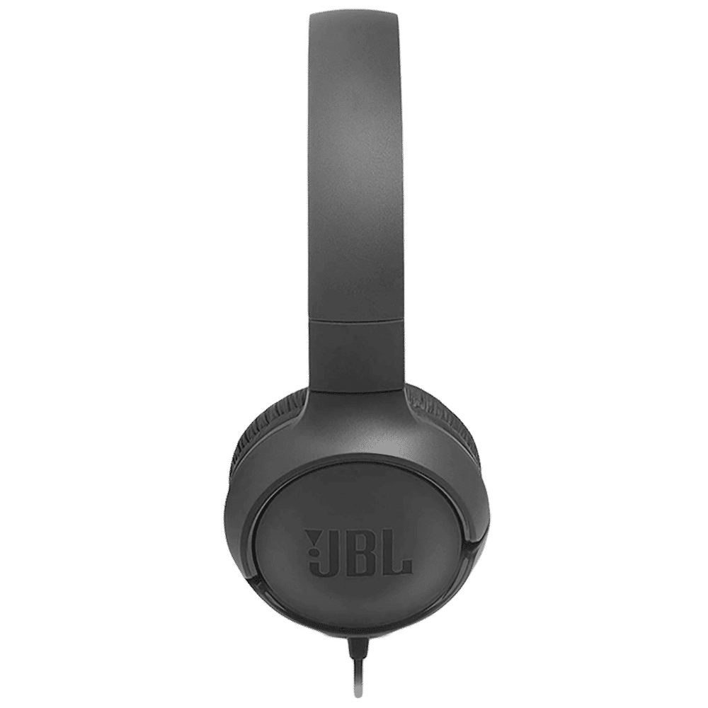 JBL Tune 500 Wired Headphone with Mic (On Ear, Black)_6