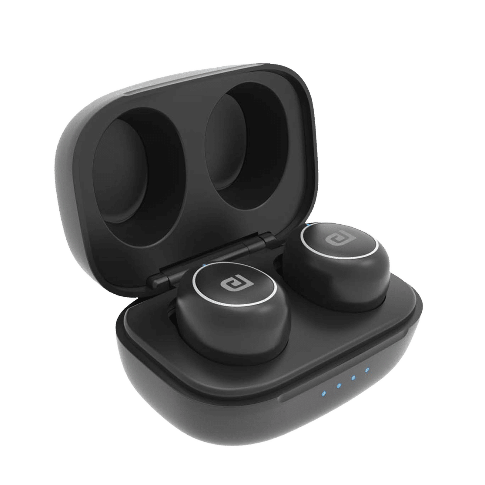 PORTRONICS Harmonics Twins Mini POR 325 TWS Earbuds with Noise Reduction (IPX6 Water Resistant, Black)_4