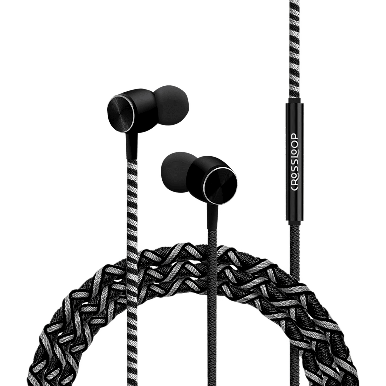 CROSSLOOP Pro Series CSLE011-E Earphone with Mic (In Ear, Black and Grey) CROSSLOOP Pro Series CSLE011-E Earphone with Mic (In Ear, Black and Grey)_6