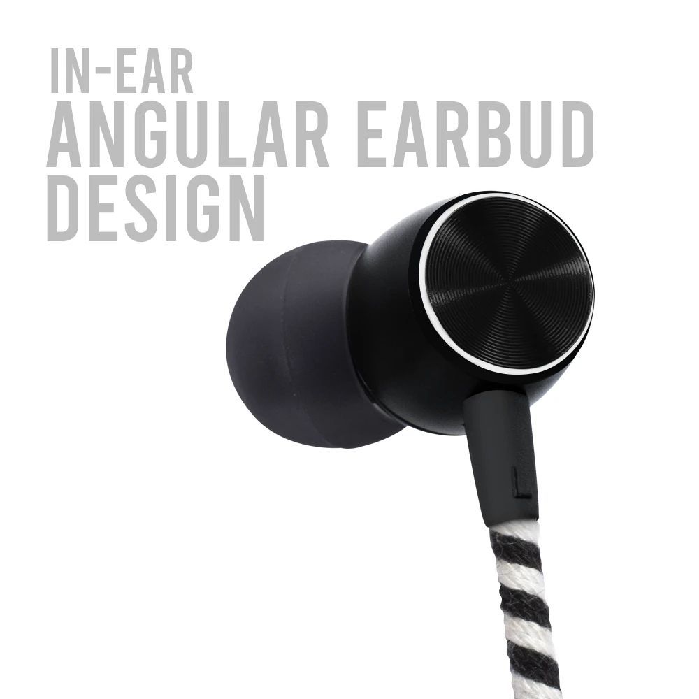 CROSSLOOP Pro Series CSLE023-E Wired Earphone with Mic (In Ear, Pink & Black)_4