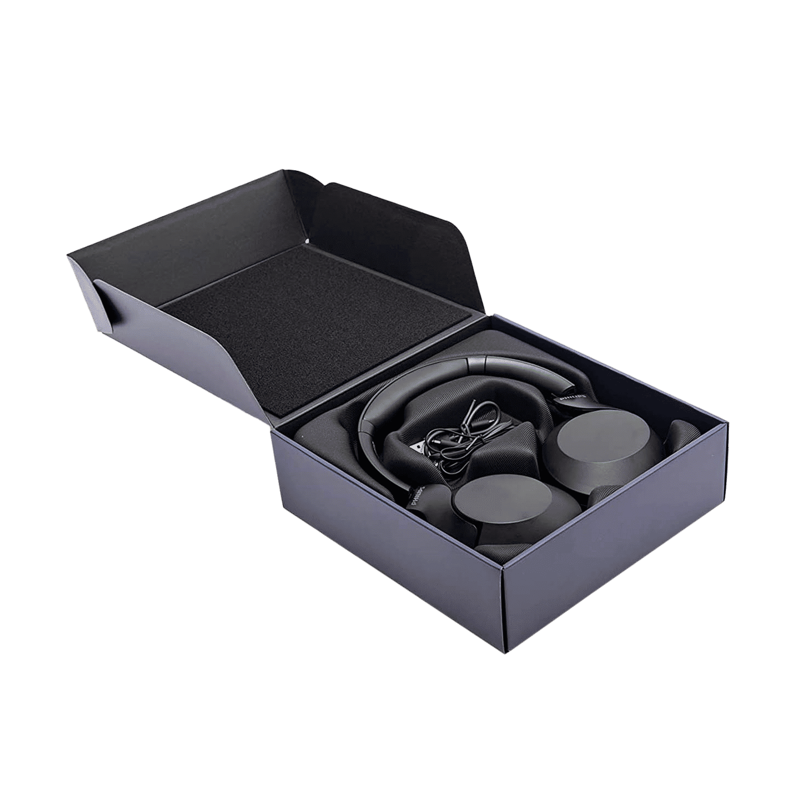 PHILIPS TAPH802 Bluetooth Headphone with Mic (Echo Cancellation, Over Ear, Black)_9