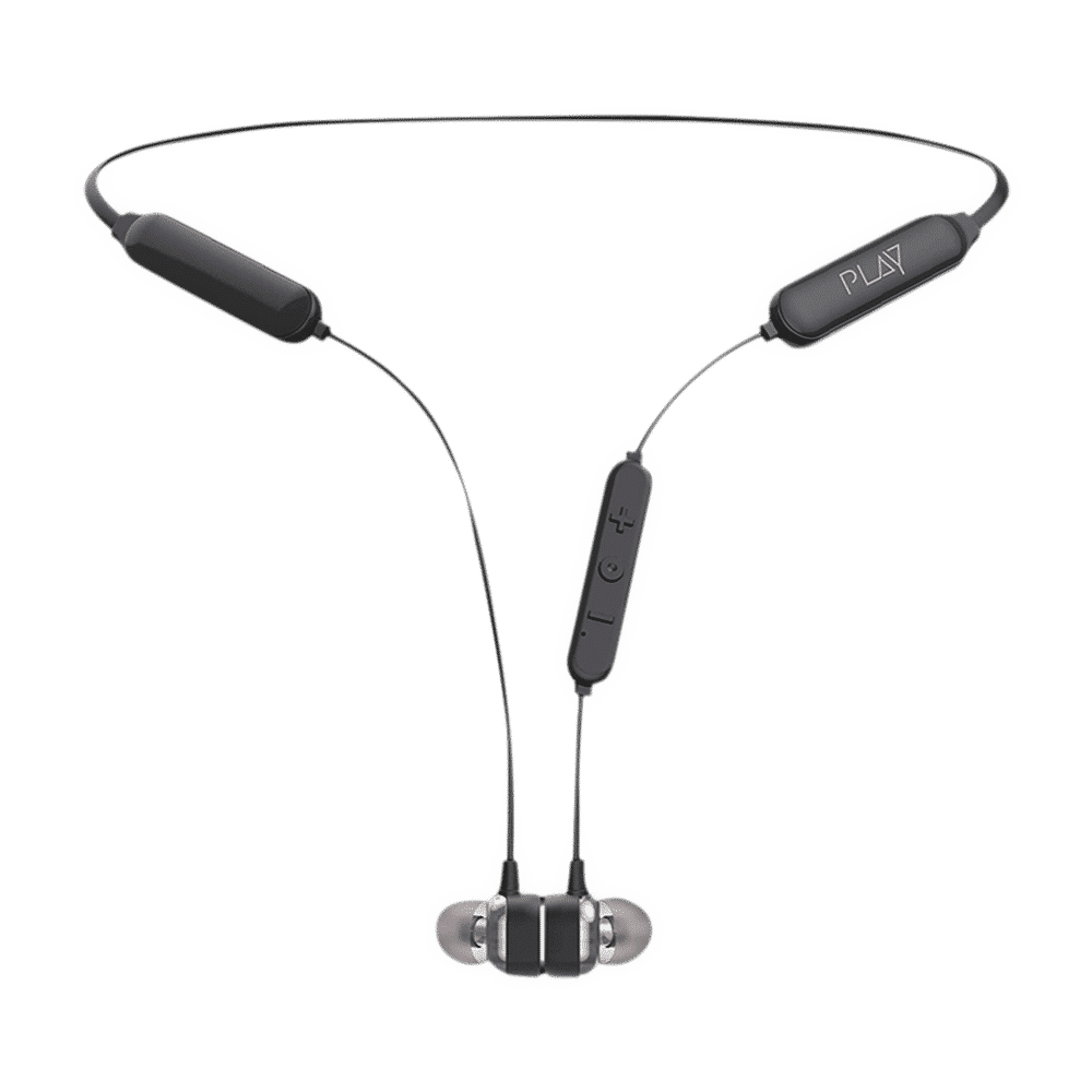 World Of PLAY PLAYGO N23 Neckband (IPX5 Sweatproof, 20 Hours Playback, Galaxy Black)_4