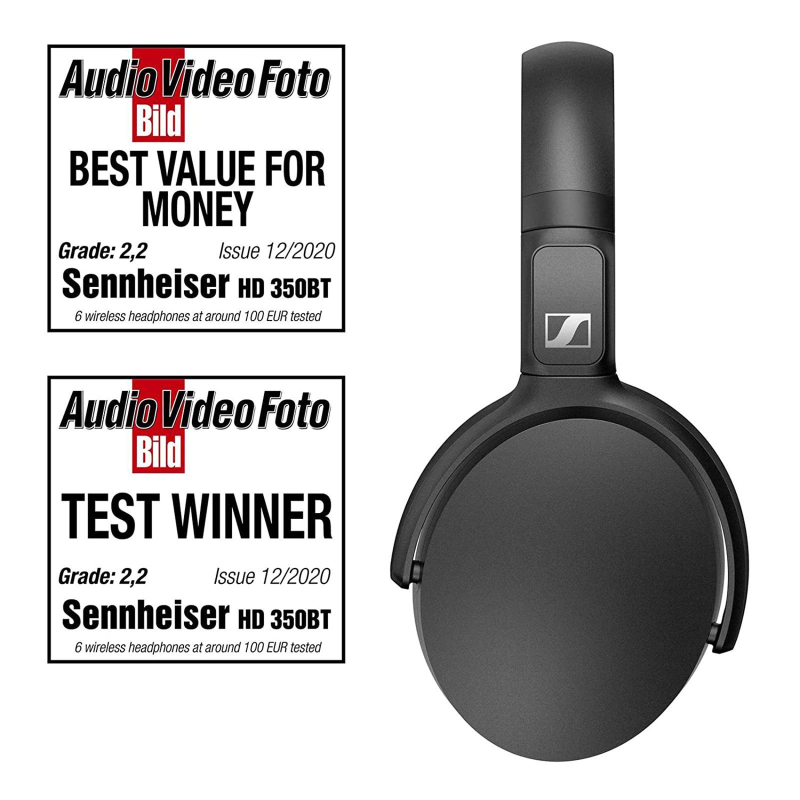 SENNHEISER HD 350BT 508384 Bluetooth Headphone with Mic (Upto 30 Hours Playback, Over Ear, Black)_9