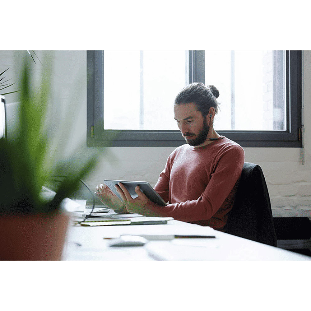 SAMSUNG AKG Y100 GP-Y100HAHHBAC Neckband (Multi-Point Connectivity, Blue)_7