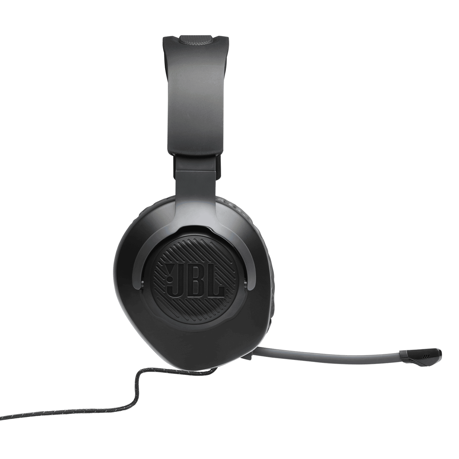 JBL Quantum 100 JBLQUANTUM100BLK Wired Headphone with Mic (3.5 mm Connector, On Ear, Black)_12