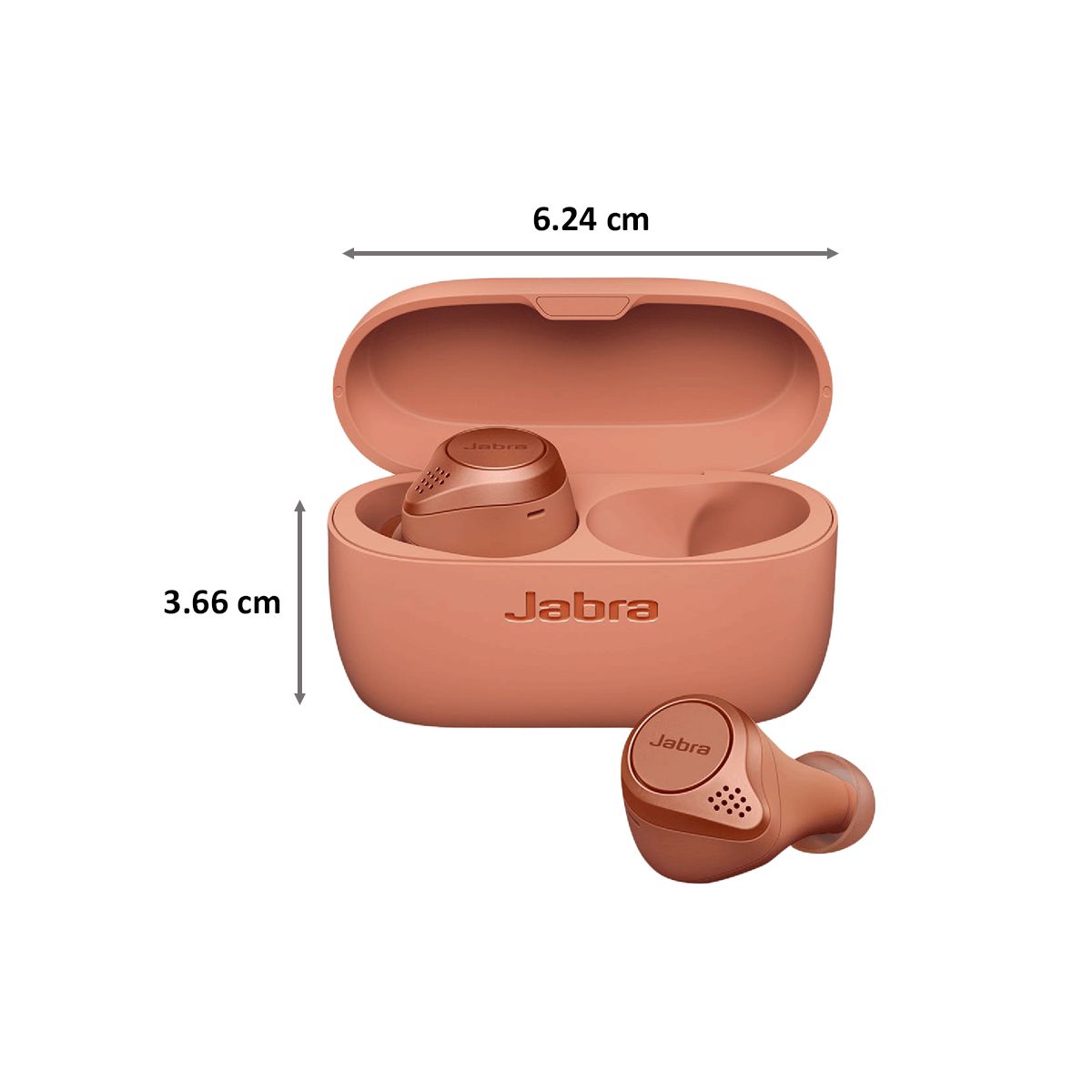 Jabra Elite Active 75t 100-99091003-40 In-Ear Active Noise Cancellation Truly Wireless Earbuds with Mic (Voice Assistant Supported, Sienna)_3