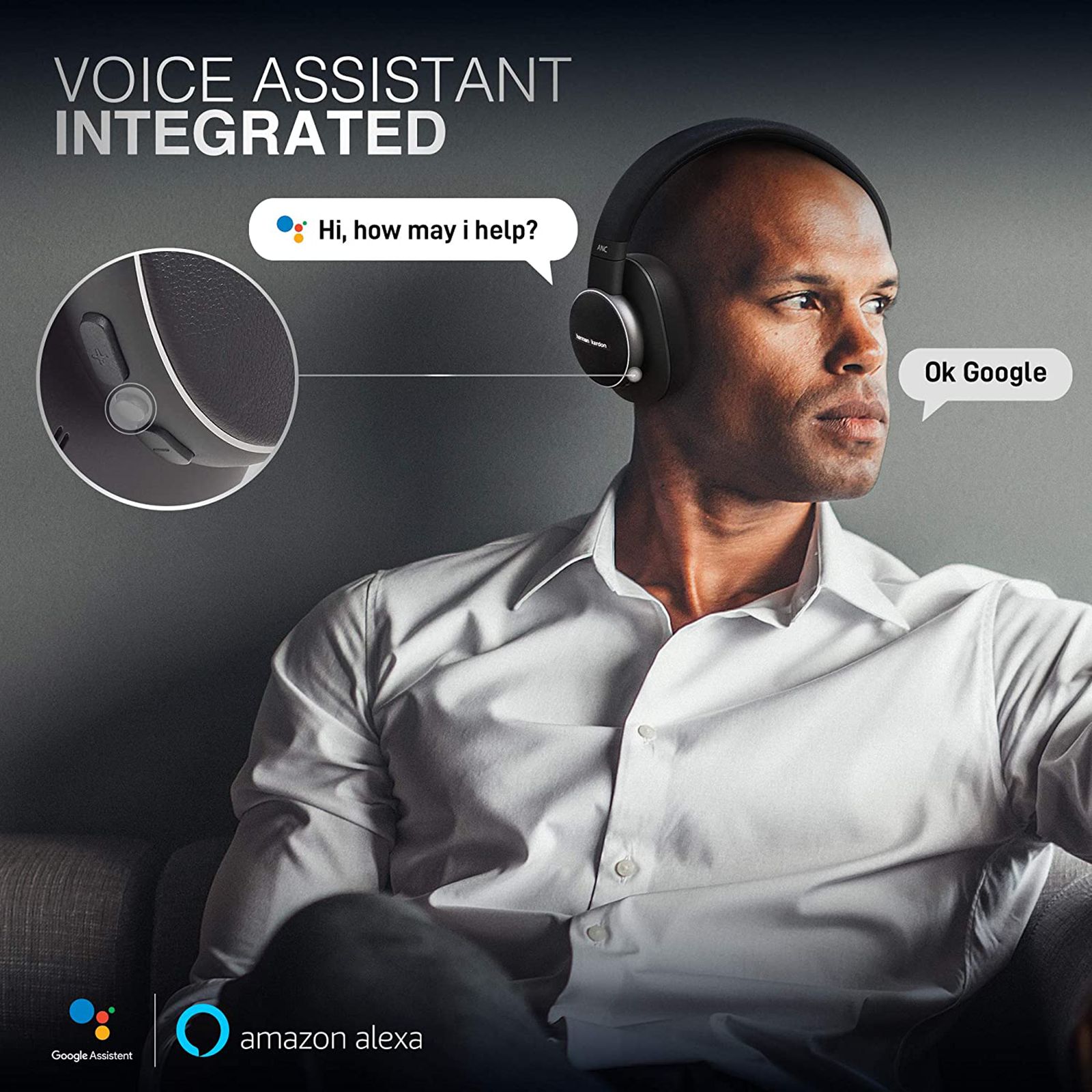 harman kardon Fly HKFLYANCBLK Over-Ear Active Noise Cancellation Wireless Headphone with Mic (Bluetooth 4.2, Fast Charging Capability, Black) harman kardon Fly HKFLYANCBLK Over-Ear Active Noise Cancellation Wireless Headphone with Mic (Bluetooth 4.2, Fast Charging Capability, Black)_9