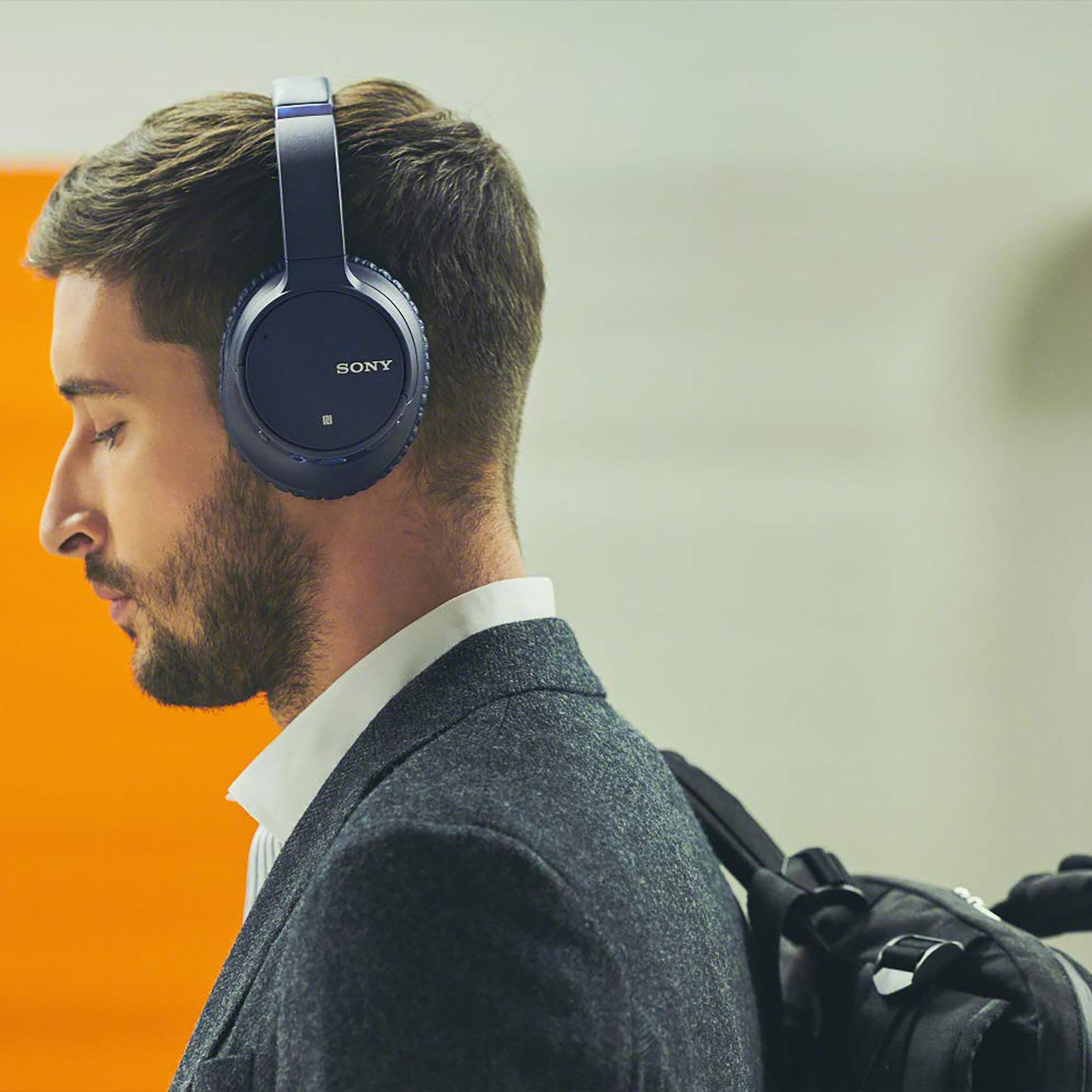 SONY WH-CH700N/LME Bluetooth Headphone with Mic (Upto 35 Hours Playback, Over Ear, Blue)_6