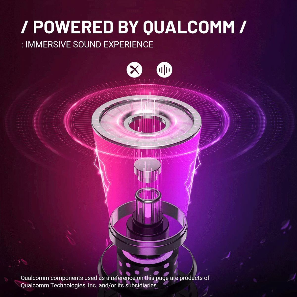 CROSSBEATS Pulse CB-PULSE Neckband with Passive Noise Cancelling (IPX5 Sweatproof, Upto 8 Hours Playback, Black)_6