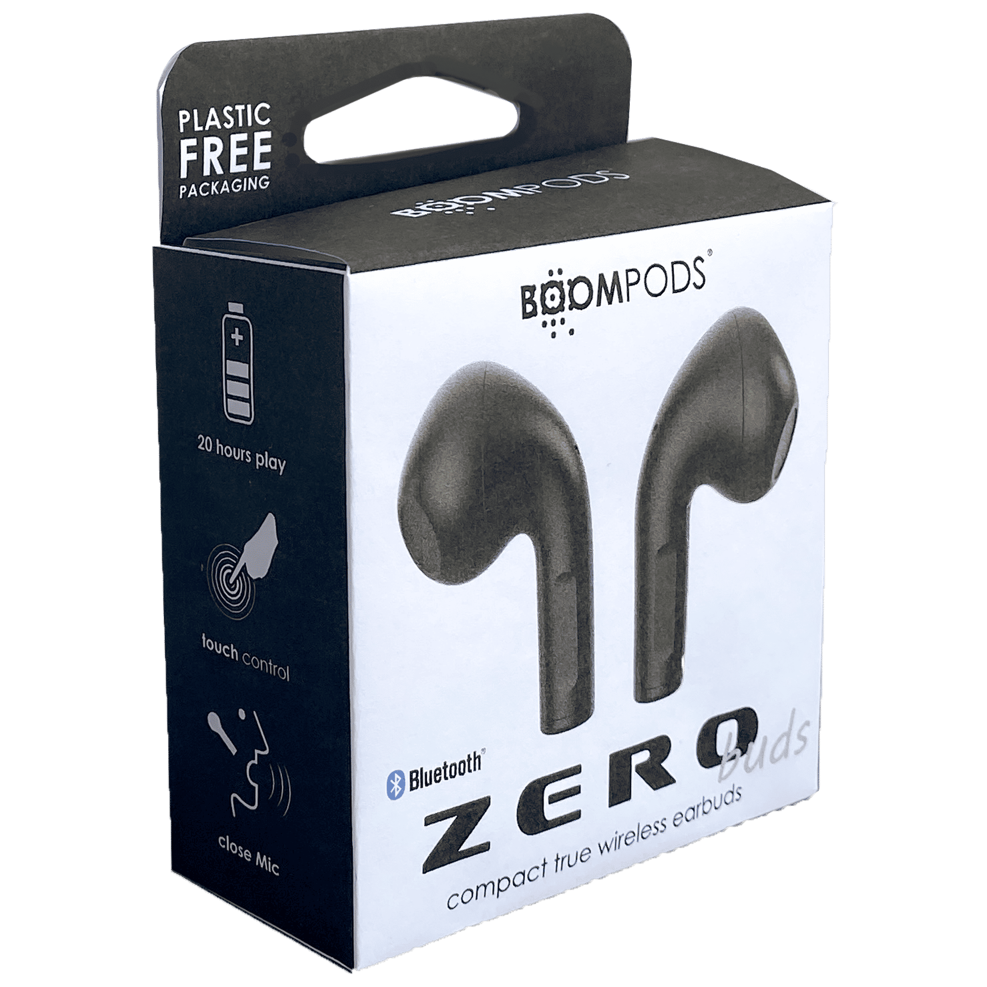 BOOMPODS Zero Buds TWS Earbuds with Noise Isolation (IPX5 Water Resistant, 5 Hours Playback, Black) BOOMPODS Zero Buds TWS Earbuds with Noise Isolation (IPX5 Water Resistant, 5 Hours Playback, Black)_8