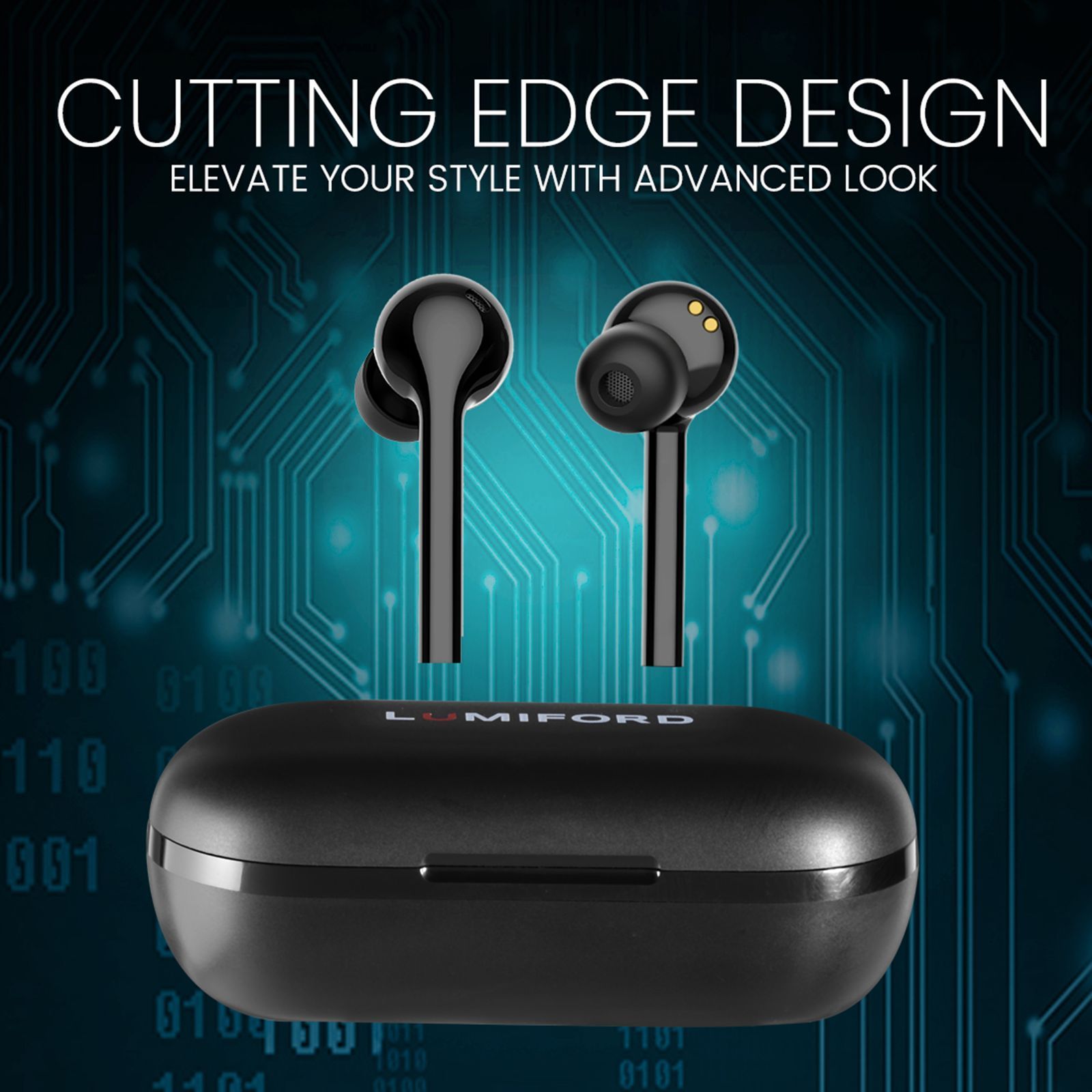 LUMIFORD Maximus T55 TWS Earbuds (Water Resistant, Hi-Fi Bass Drivers, Black)_10