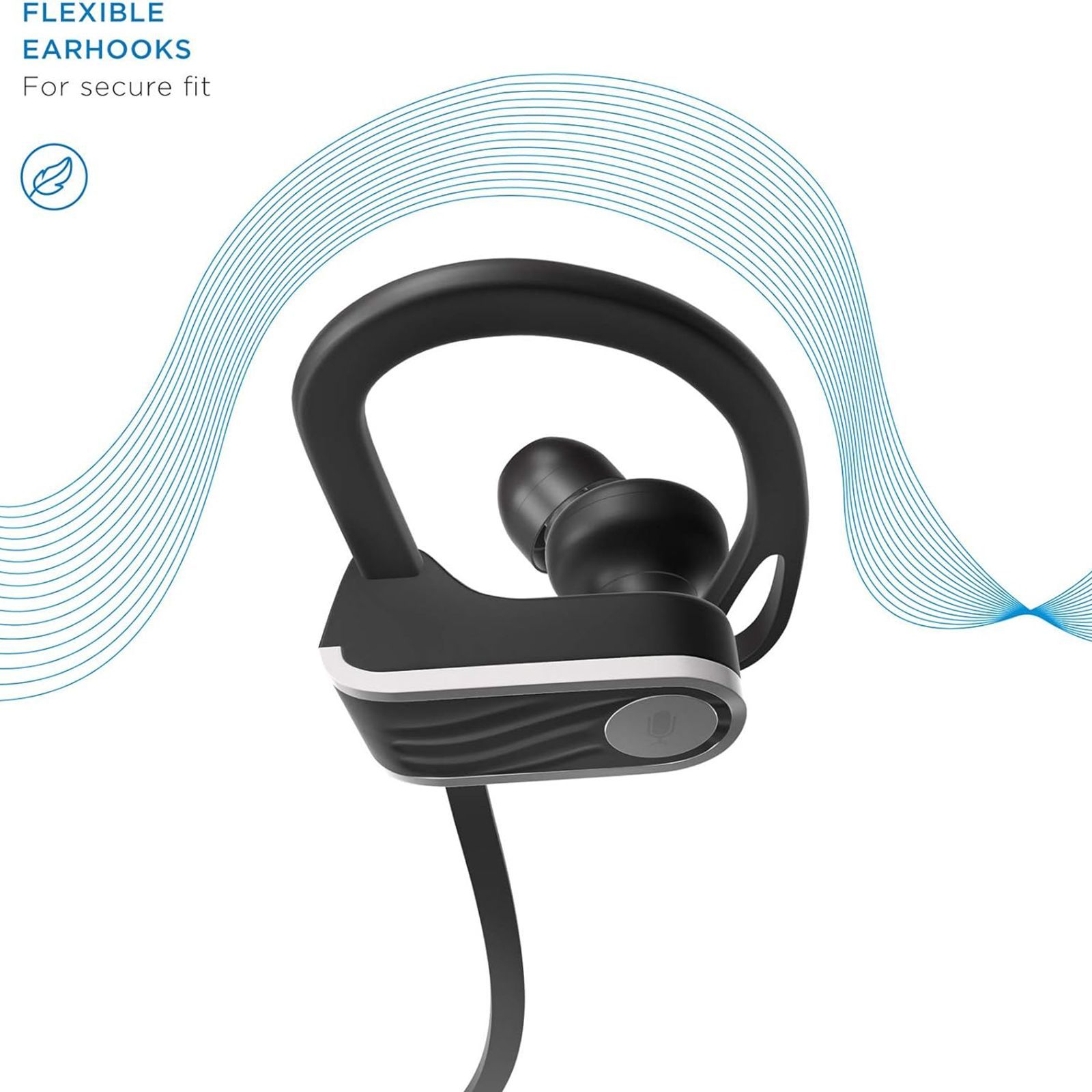 soundLOGIC Sport BEB012PX_BL Neckband with Noise Isolation (Sweatproof, Voice Assistant Enabled, Black) soundLOGIC Sport BEB012PX_BL Neckband with Noise Isolation (Sweatproof, Voice Assistant Enabled, Black)_7