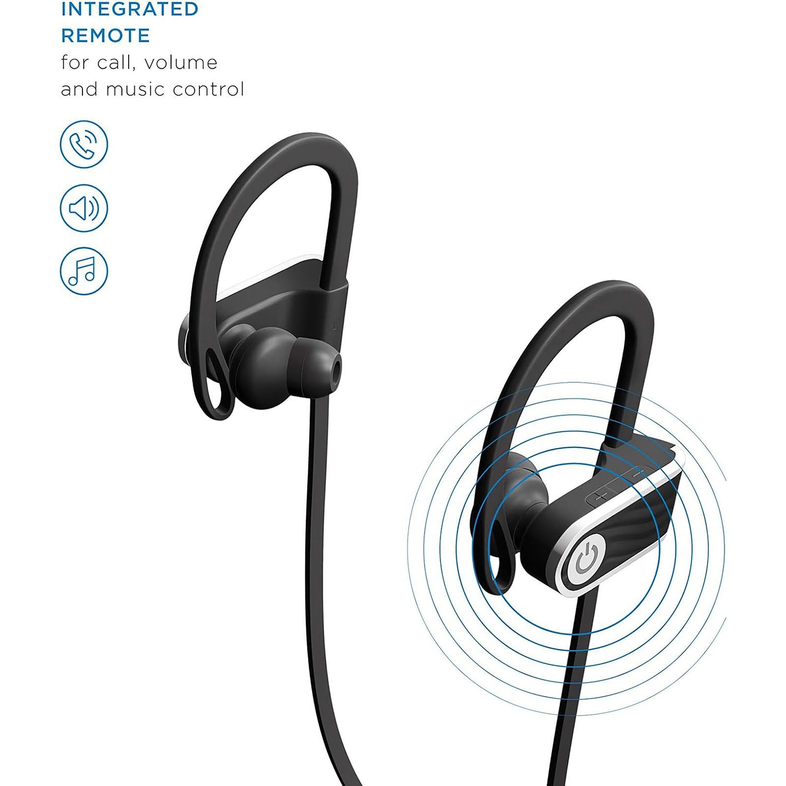 soundLOGIC Sport BEB012PX_BL Neckband with Noise Isolation (Sweatproof, Voice Assistant Enabled, Black) soundLOGIC Sport BEB012PX_BL Neckband with Noise Isolation (Sweatproof, Voice Assistant Enabled, Black)_8