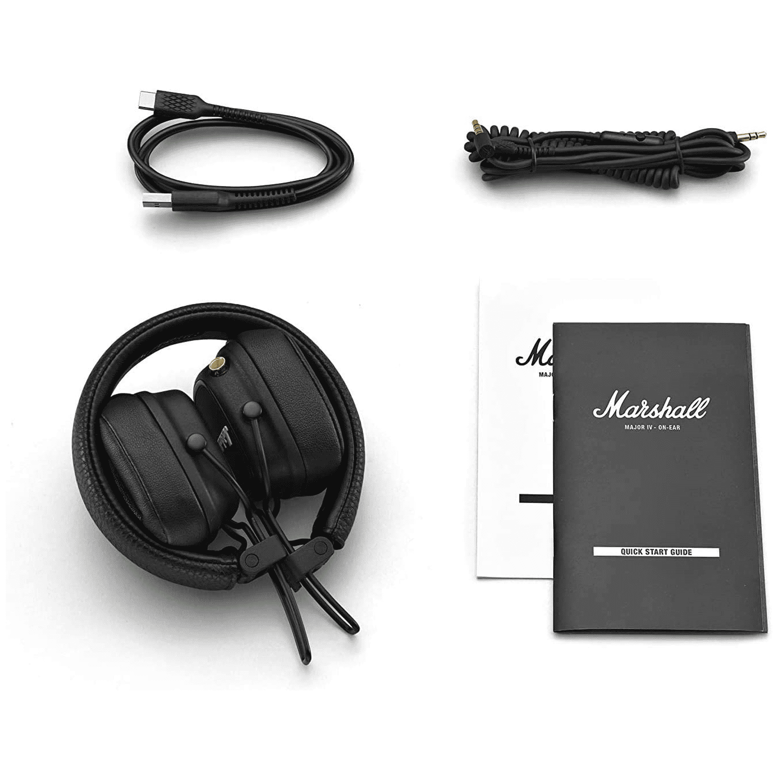 Marshall Major IV Bluetooth Headphone with Mic (Upto 80 Hours Playback, On Ear, Black)_13