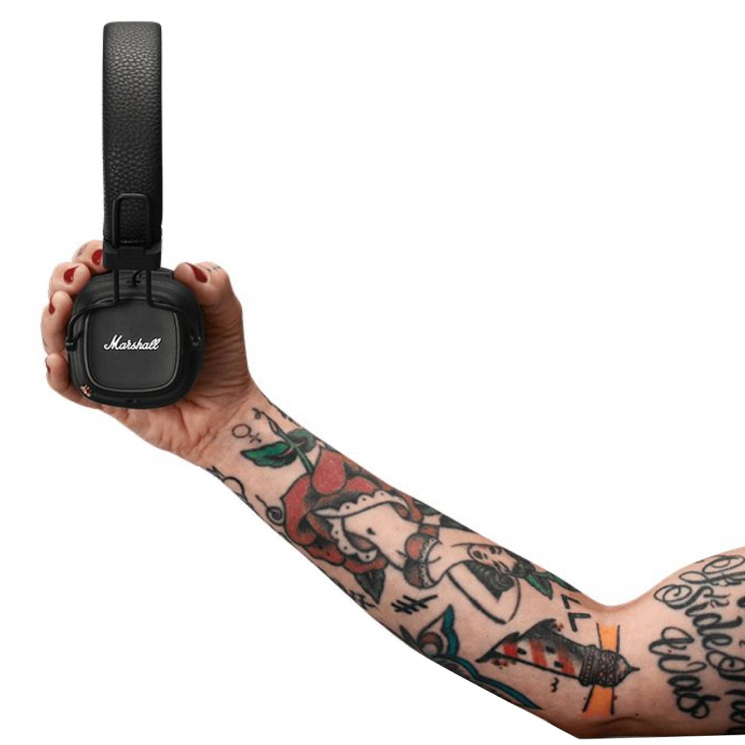 Marshall Major IV Bluetooth Headphone with Mic (Upto 80 Hours Playback, On Ear, Black)_10