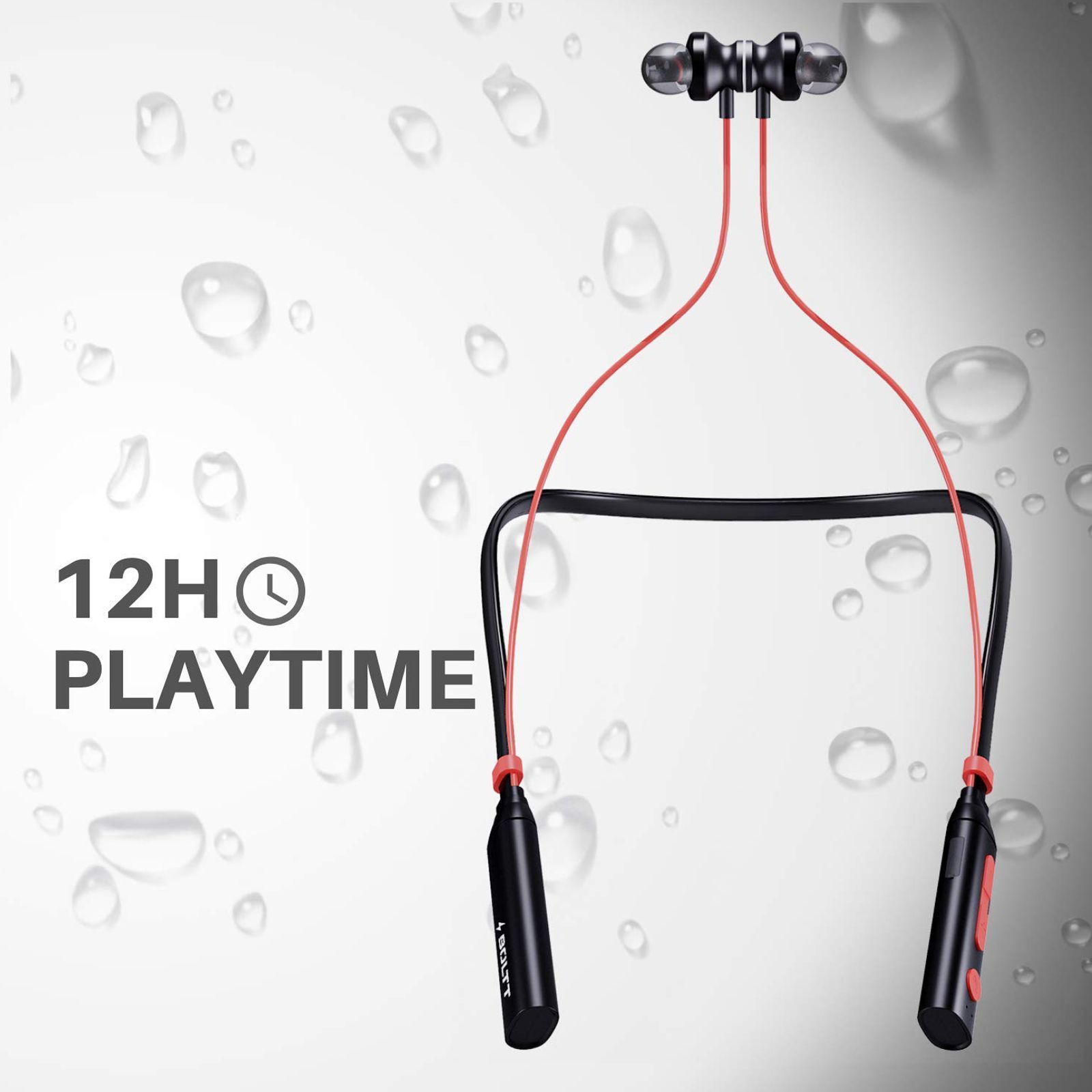 FIRE-BOLTT BN1001 BN1000 In-Ear Noise Isolation Wireless Earphone with Mic (Bluetooth 5.0, Voice Assistant Supported, Red)_10