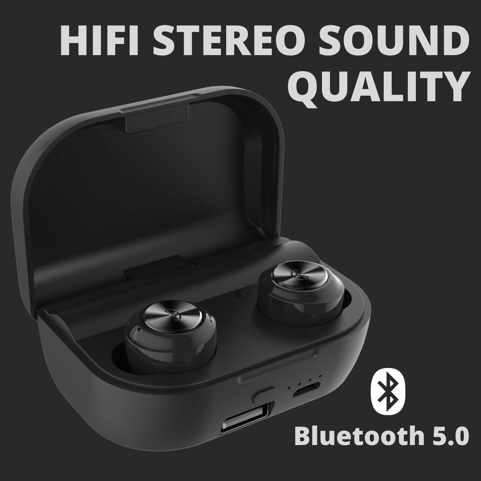 Fire-Boltt BE1001 BE1000 In-Ear Noise Isolation Truly Wireless Earbuds with Mic (Bluetooth 5.0, Voice Assistant Supported, Black)_9