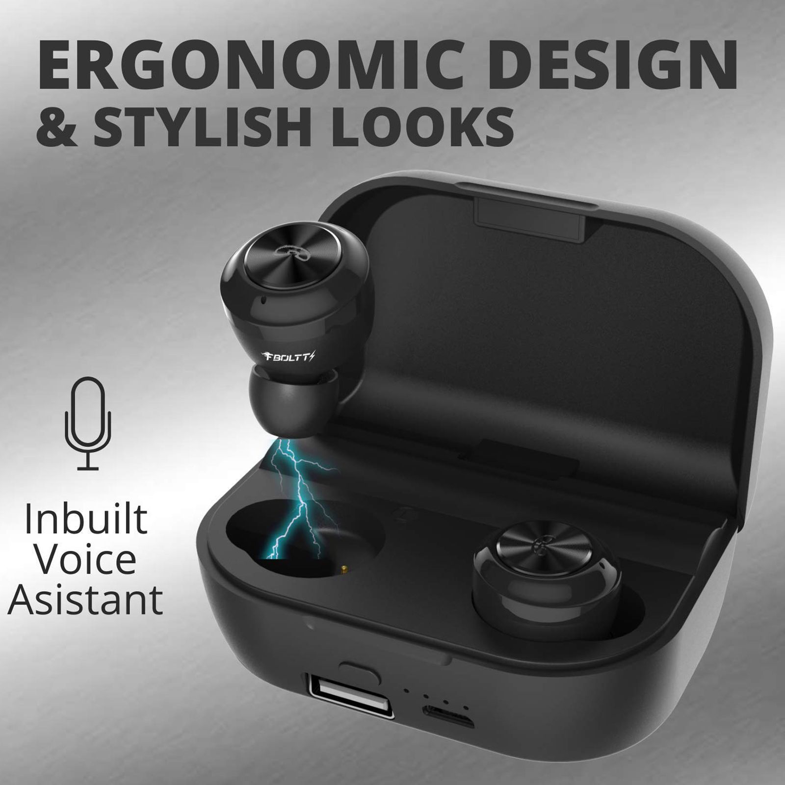 Fire-Boltt BE1001 BE1000 In-Ear Noise Isolation Truly Wireless Earbuds with Mic (Bluetooth 5.0, Voice Assistant Supported, Black)_10