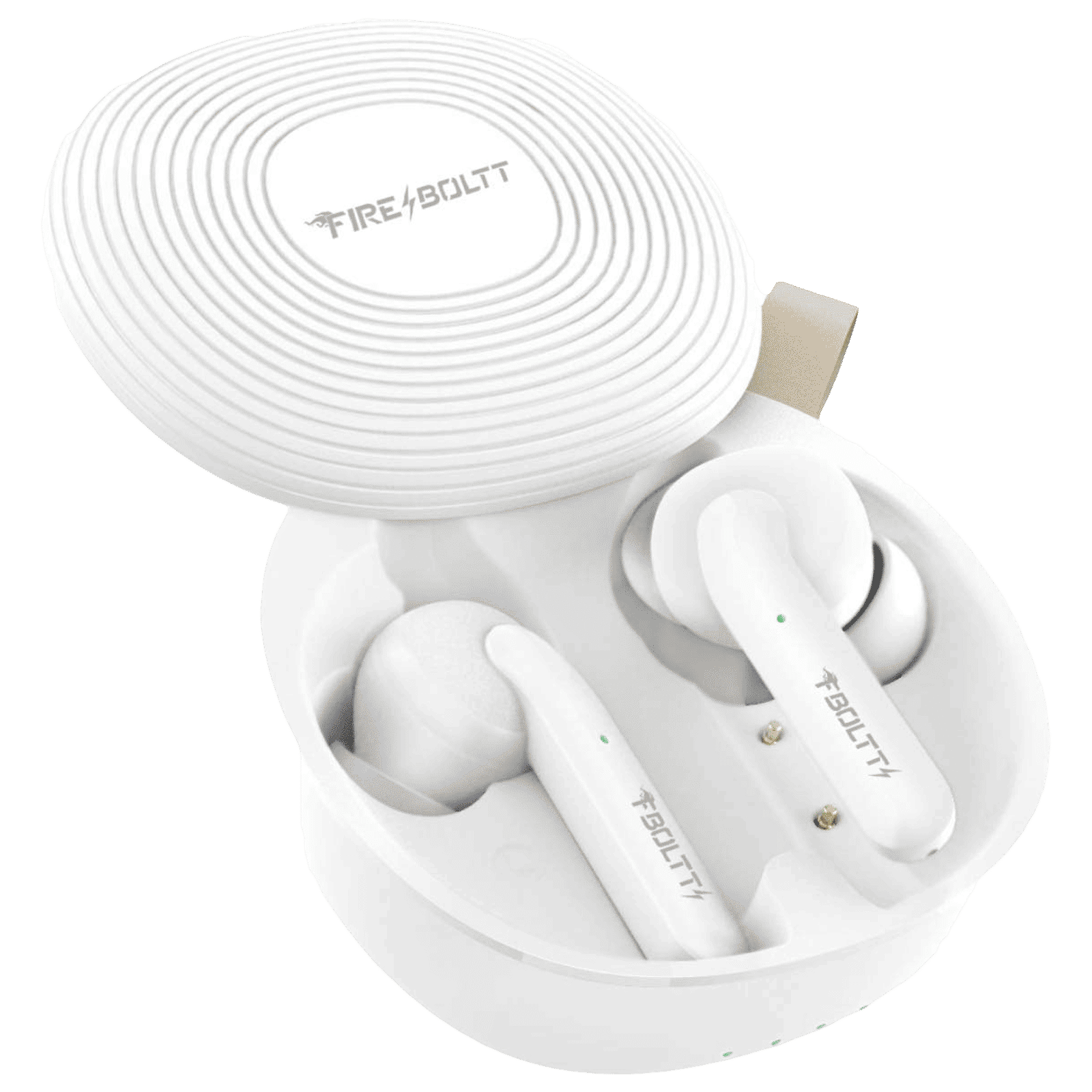 FIRE-BOLTT BE1100 TWS Earbuds with Active Noise Cancellation (IPX2 Water Resistant, 6D Stereo Sound, White)_1