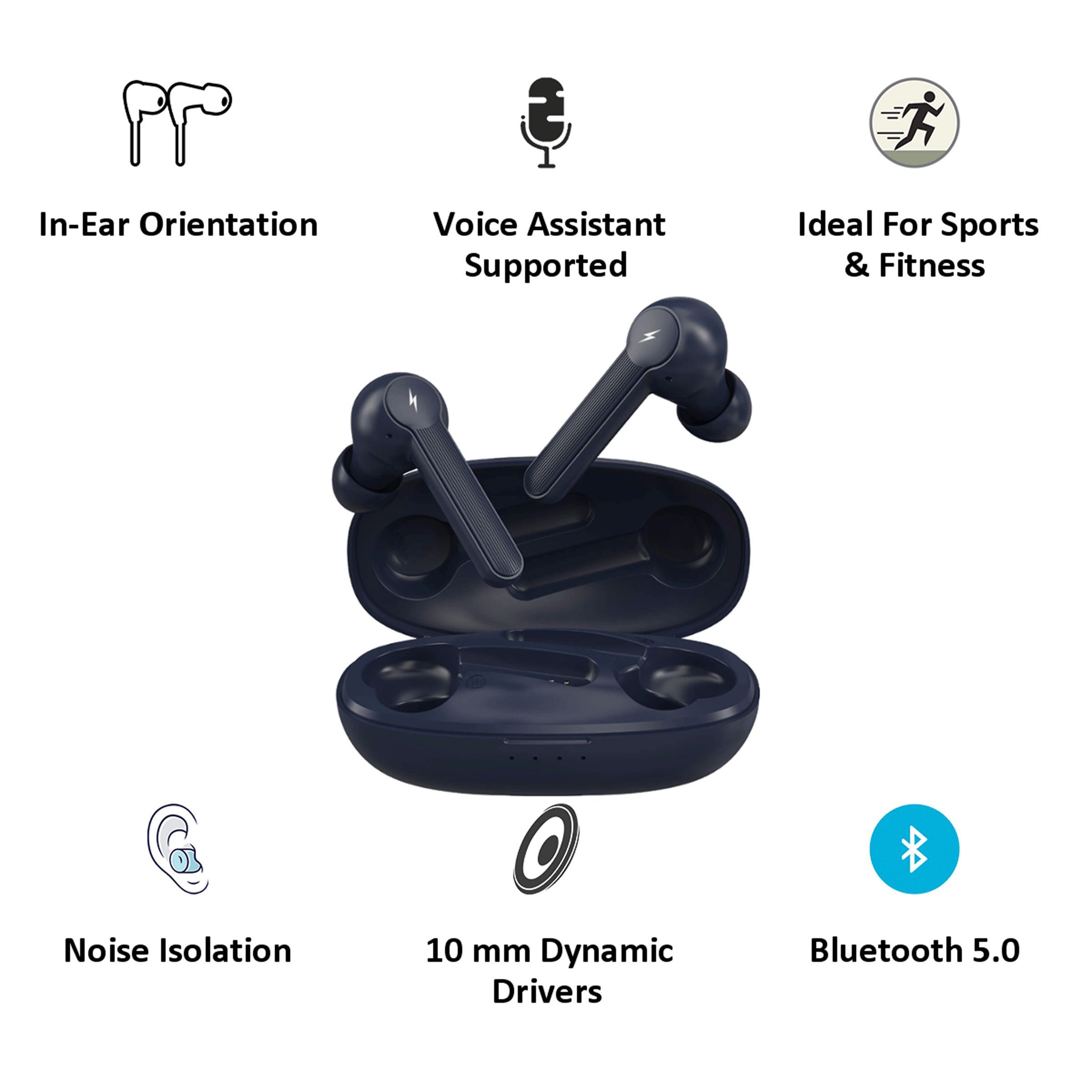 FIRE-BOLTT BE1201 BE1200 In-Ear Noise Isolation Truly Wireless Earbuds with Mic (Bluetooth 5.0, Voice Assistant Supported, Blue)_4