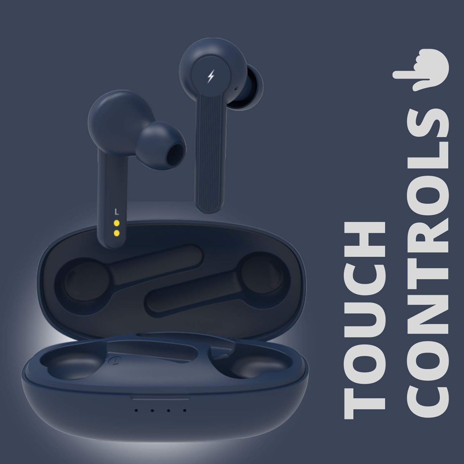 FIRE-BOLTT BE1201 BE1200 In-Ear Noise Isolation Truly Wireless Earbuds with Mic (Bluetooth 5.0, Voice Assistant Supported, Blue)_8