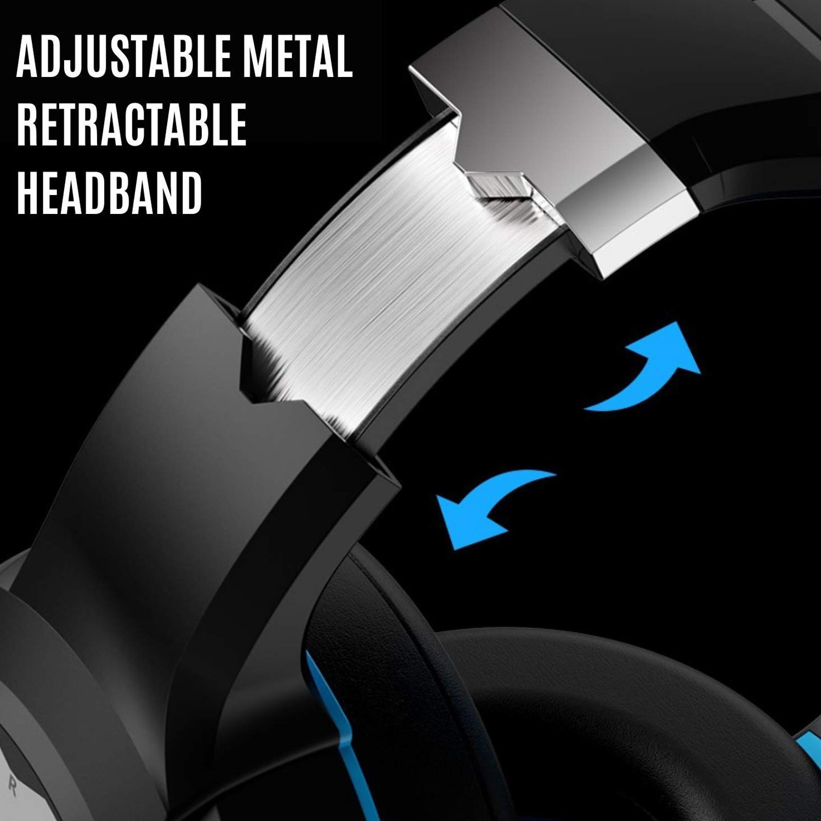 FIRE-BOLTT BGH1000 Wired Gaming Headphone with Noise Isolation (Glaring LED lights, Over Ear, Blue) FIRE-BOLTT BGH1000 Wired Gaming Headphone with Noise Isolation (Glaring LED lights, Over Ear, Blue)_11