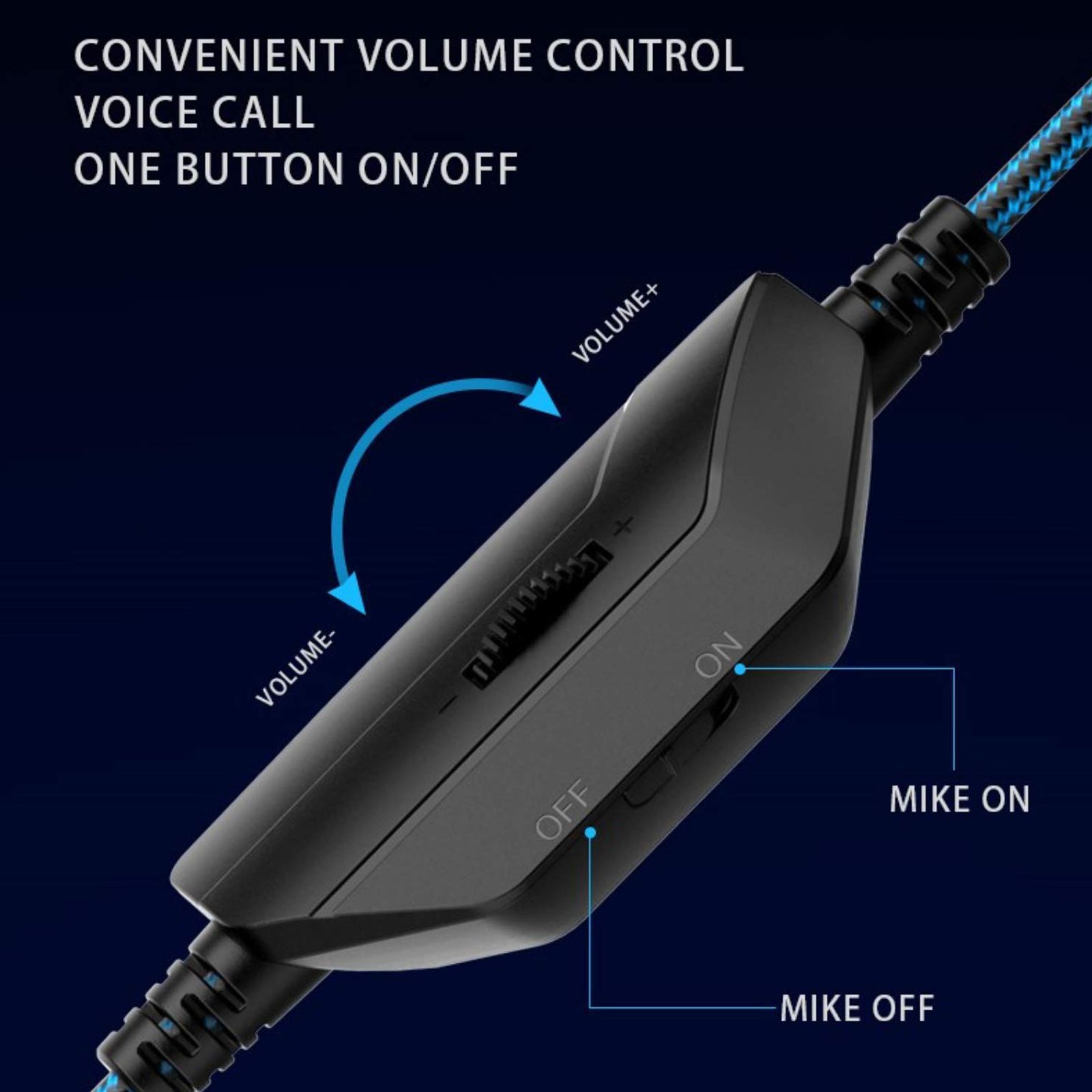 FIRE-BOLTT BGH1000 Wired Gaming Headphone with Noise Isolation (Glaring LED lights, Over Ear, Blue) FIRE-BOLTT BGH1000 Wired Gaming Headphone with Noise Isolation (Glaring LED lights, Over Ear, Blue)_7