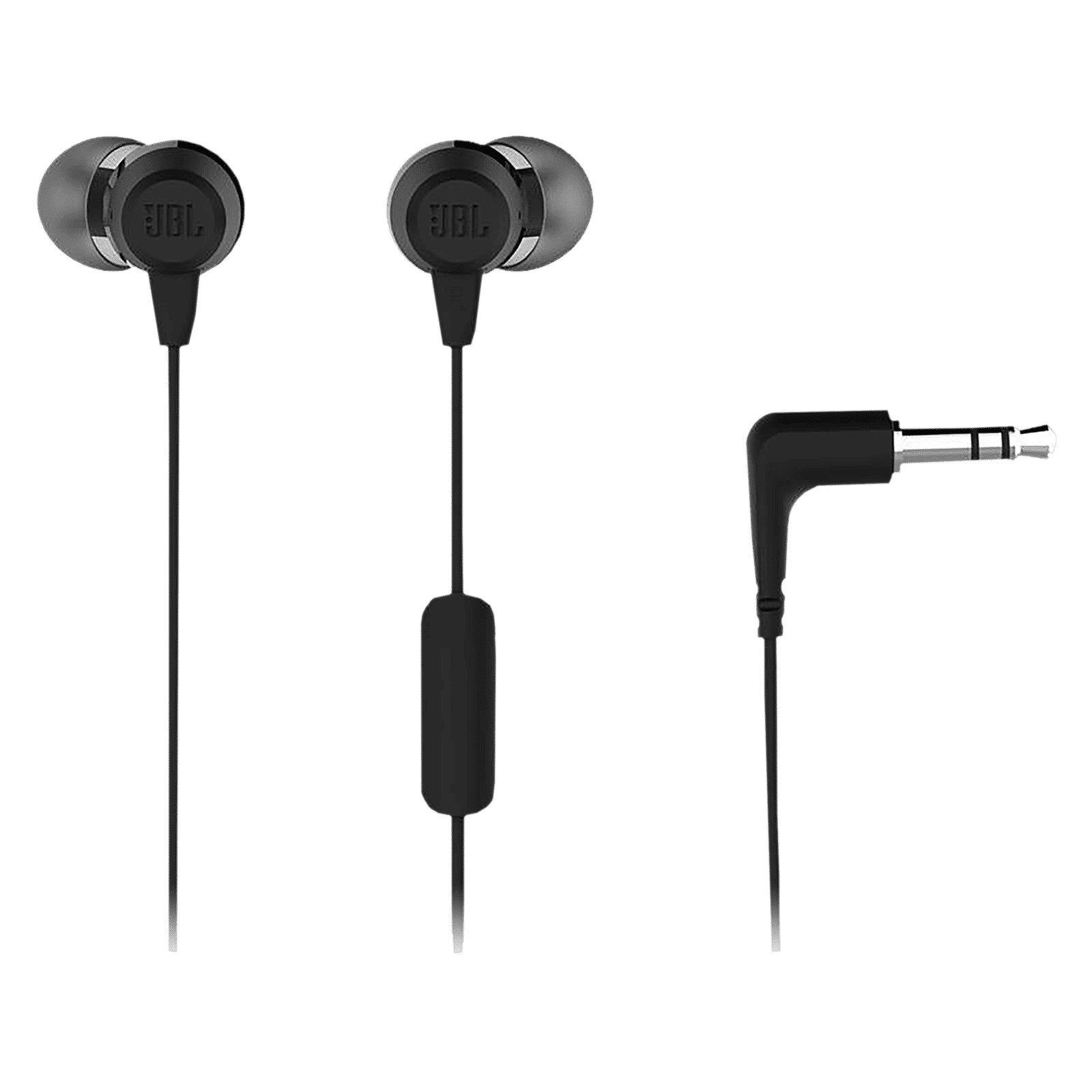 JBL T50HIBLKIN Wired Earphone with Mic (In Ear, Black)_1