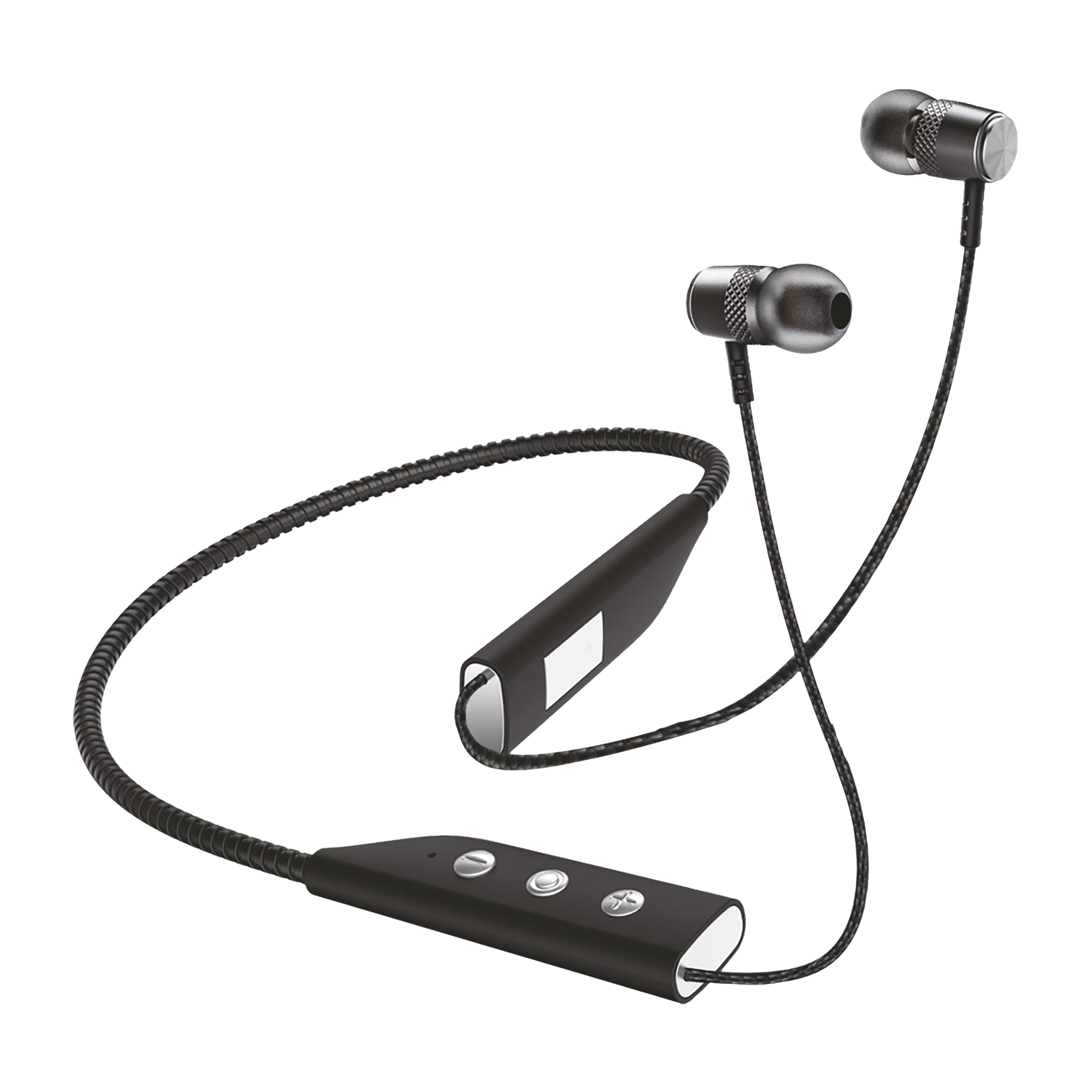 DETEL Jogger Neckband (Hi-Fi Sound Quality, Grey)_1