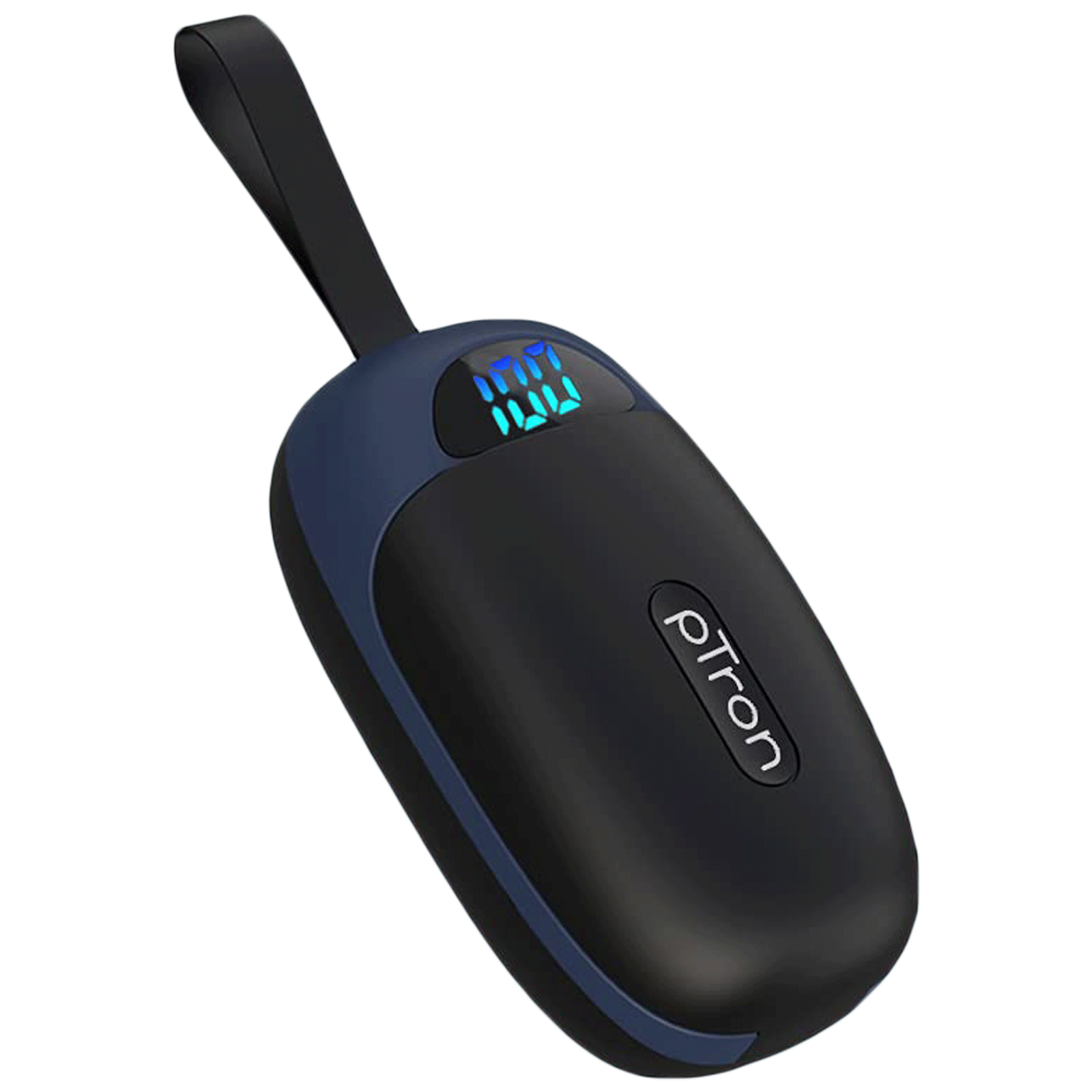 pTron Bass Pods 381 140318015 TWS Earbuds with Passive Noise Cancellation (Sweat Resistance, Voice Assistant, Black & Blue)_3