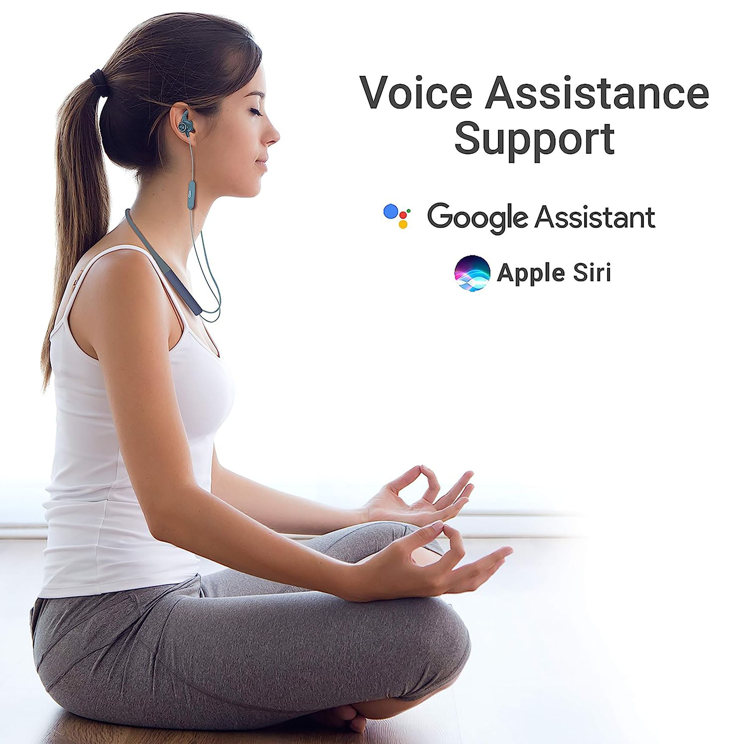 ZEBRONICS Yoga Neckband (Water Resistant, 21 Hours Playtime, Blue) ZEBRONICS Yoga Neckband (Water Resistant, 21 Hours Playtime, Blue)_10