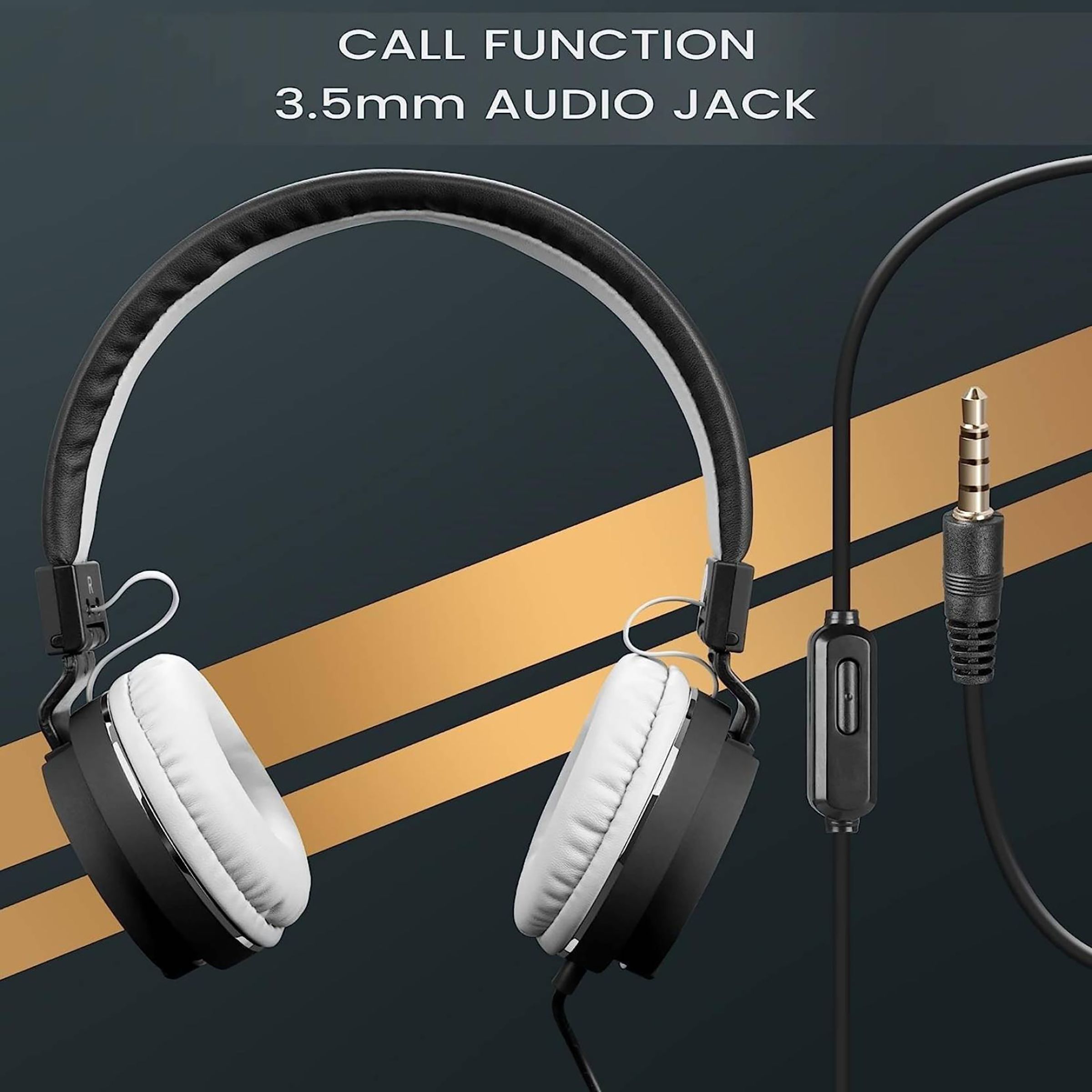 ZEBRONICS Storm Wired Headphone with Mic (On Ear, Black) ZEBRONICS Storm Wired Headphone with Mic (On Ear, Black)_6