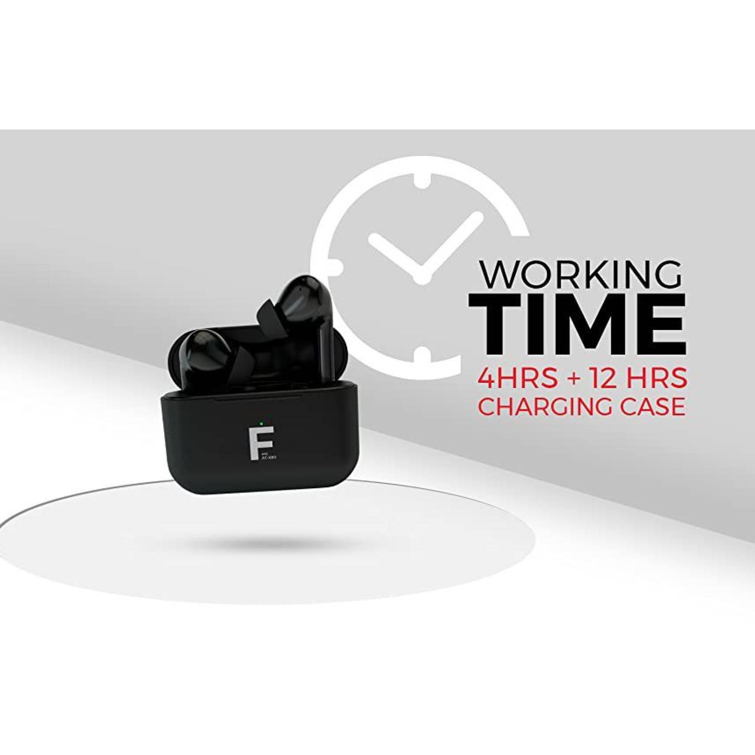 aiwa AT-X80FANC TWS Earbuds with Active Noise Cancellation (Water Resistant, Powerful Bass Balance, Black)_5