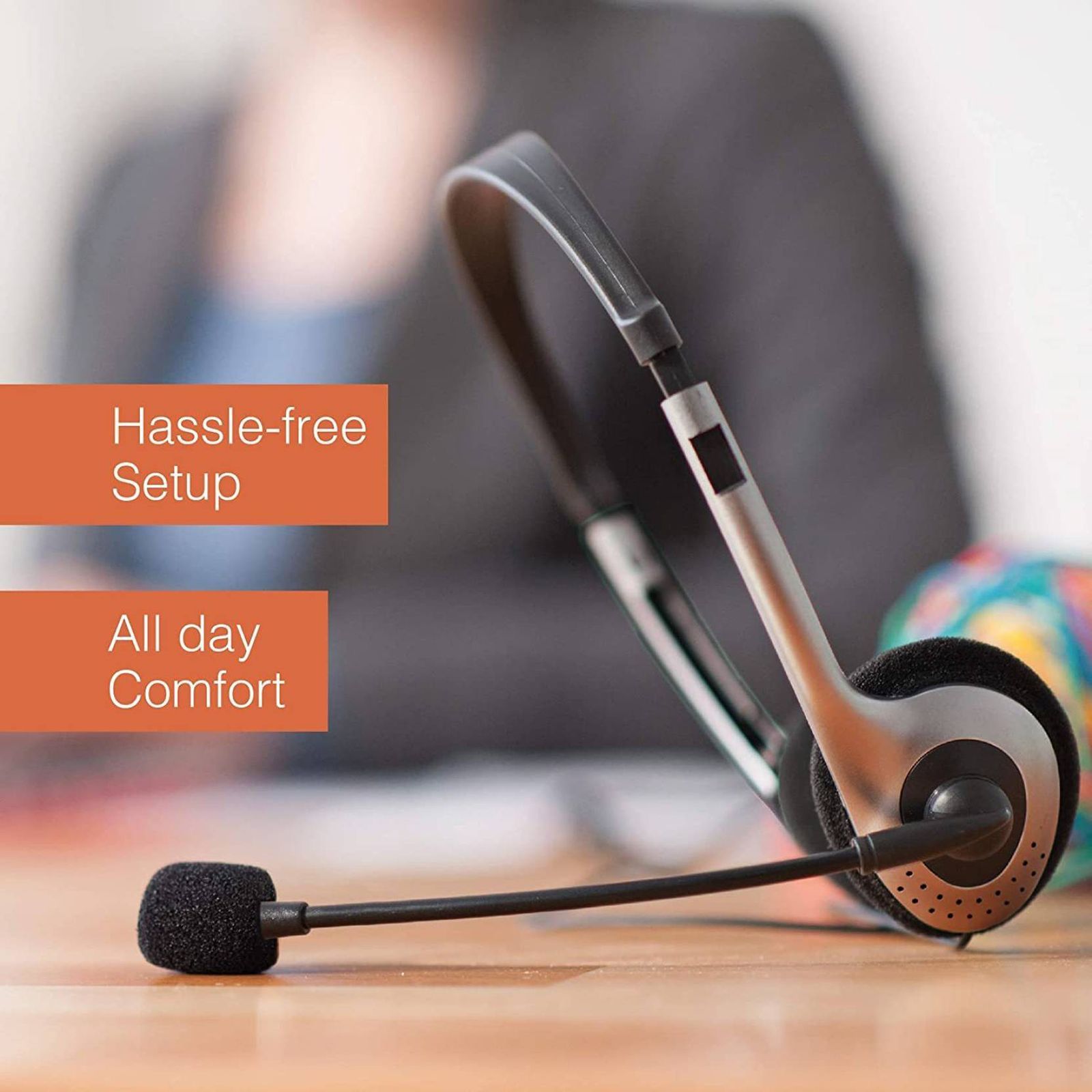 fingers H500 Wired Headphone with Mic (On Ear, Black/Dark Silver)_4