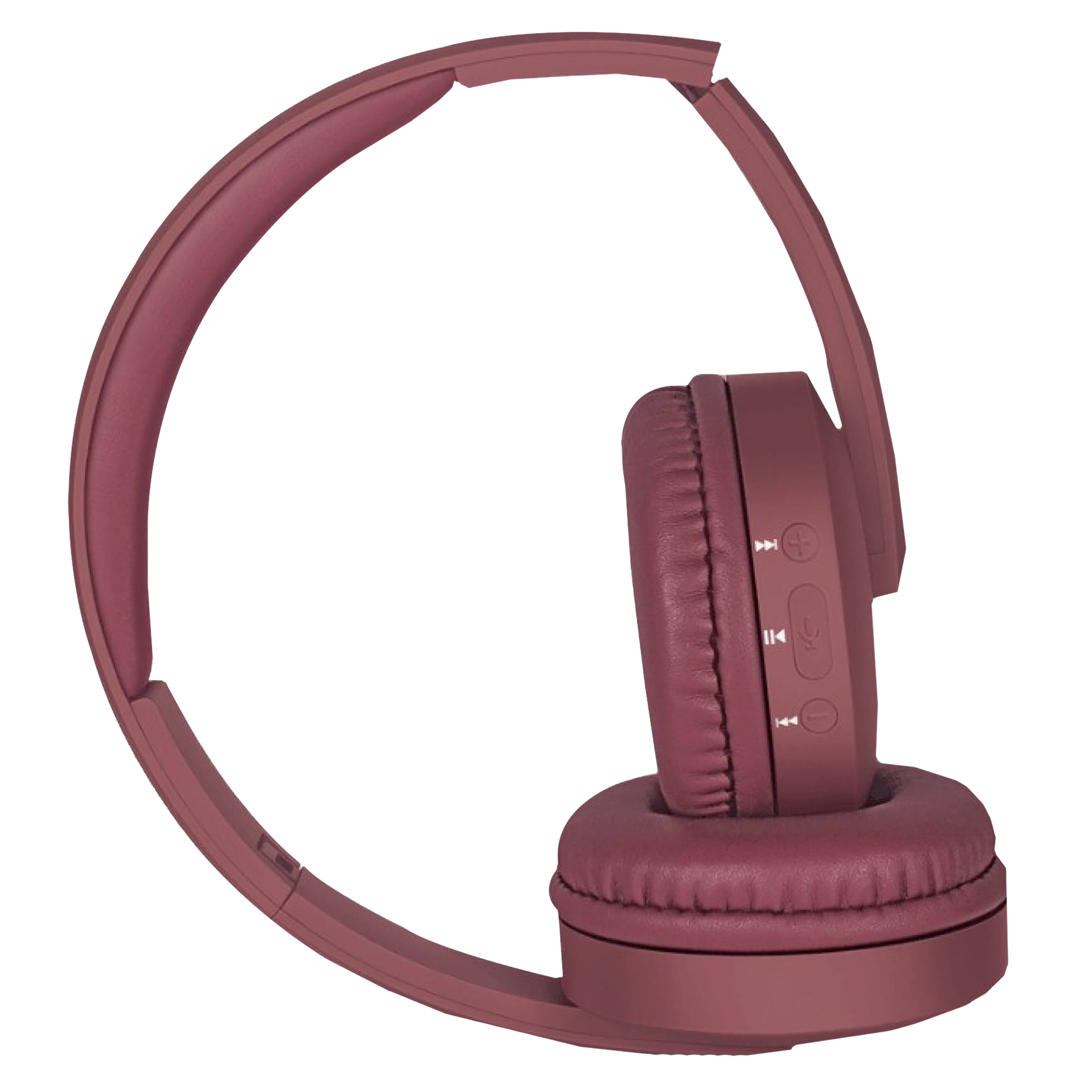 fingers Beaute Bluetooth Headphone with Mic (11 Hours Playback, On Ear, Mocha Maroon)_3