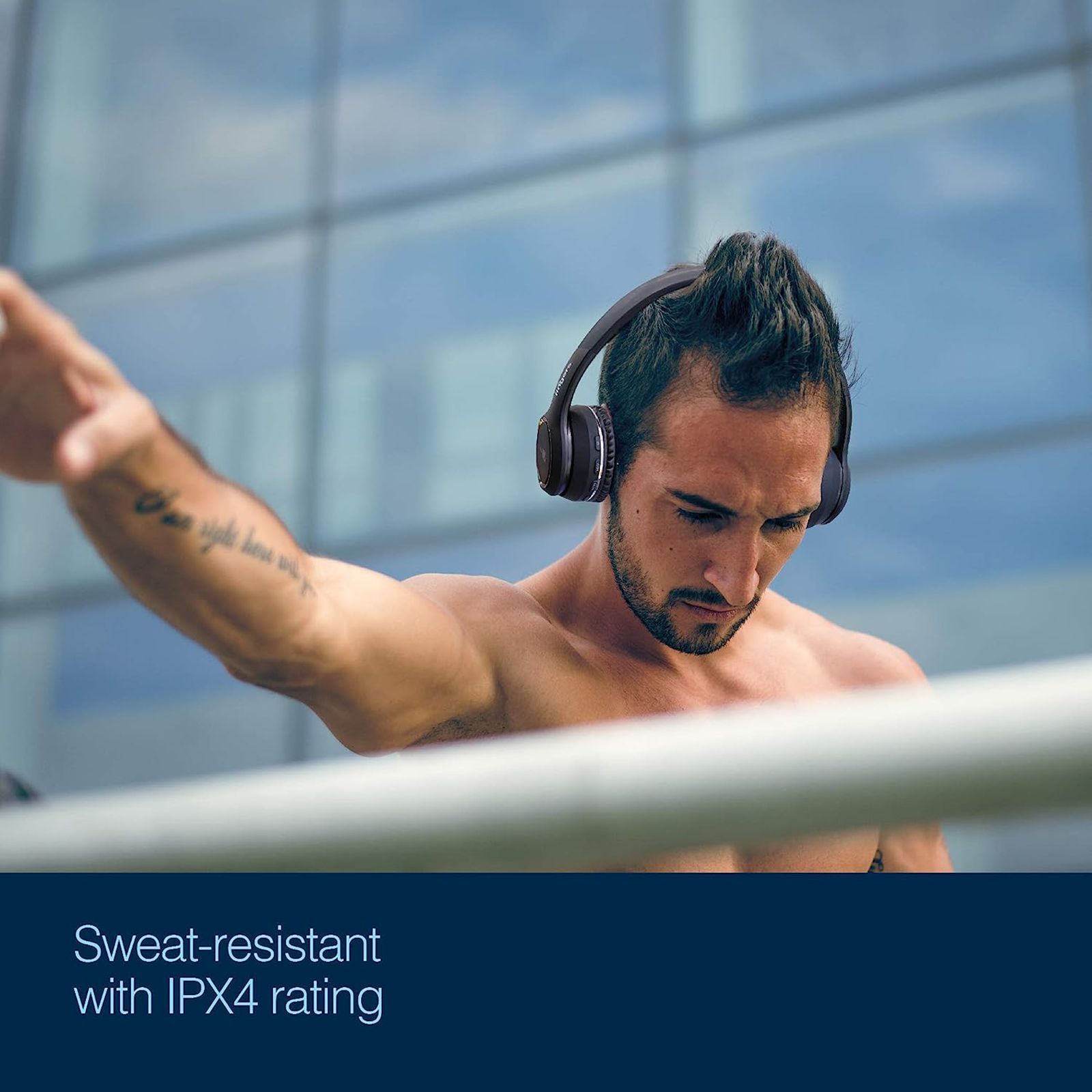 fingers Tap-2-Beat Bluetooth Headphone with Mic (Majestic Bass, On Ear, Jet Black)_10