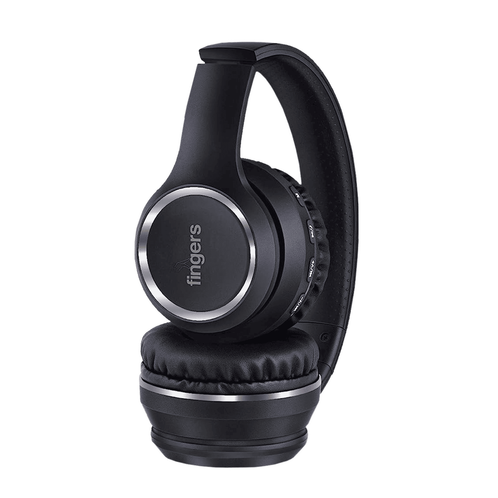 fingers Tap-2-Beat Bluetooth Headphone with Mic (Majestic Bass, On Ear, Jet Black)_3