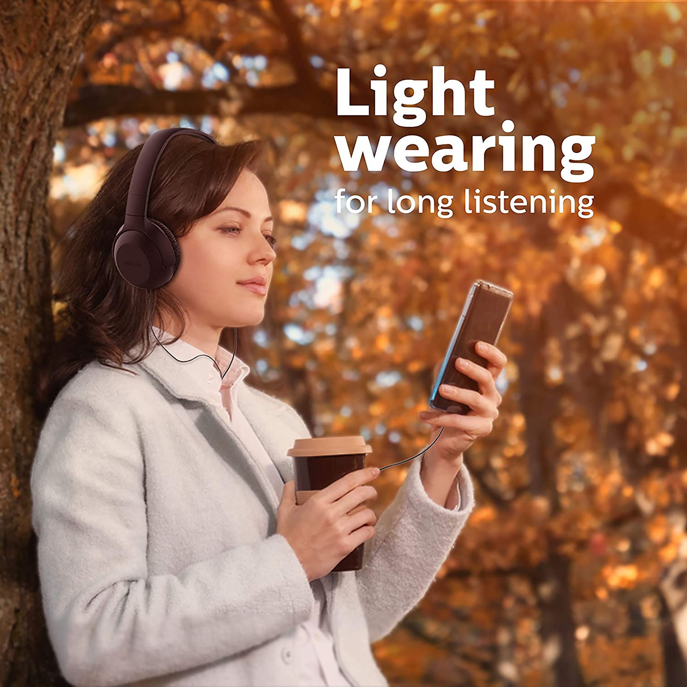 PHILIPS TAUH201BK Wired Headphone with Mic (On Ear, Black) PHILIPS TAUH201BK Wired Headphone with Mic (On Ear, Black)_8