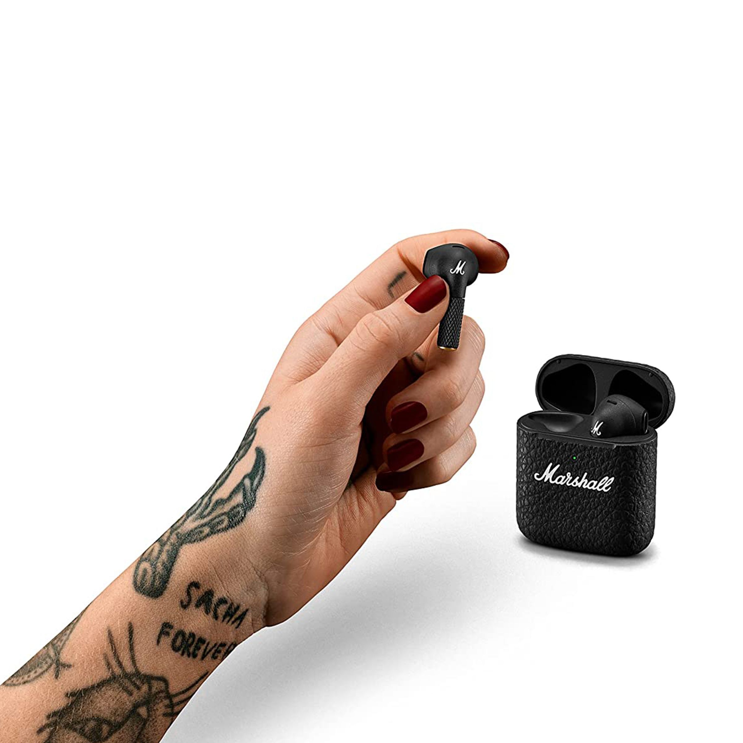 Marshall Minor III MS-MIN3BT TWS Earbuds (IPX4 Water Resistant, 25 Hours Playback, Black)_6