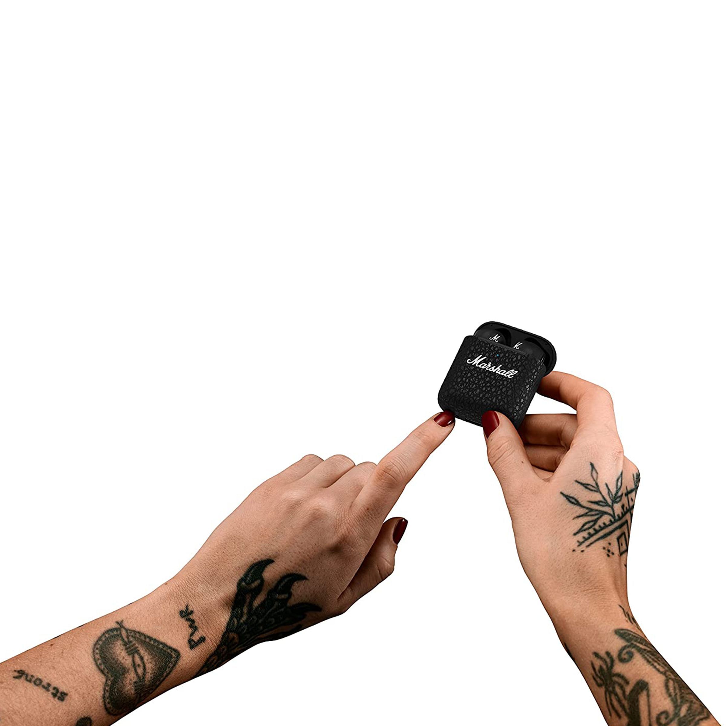 Marshall Minor III MS-MIN3BT TWS Earbuds (IPX4 Water Resistant, 25 Hours Playback, Black)_7