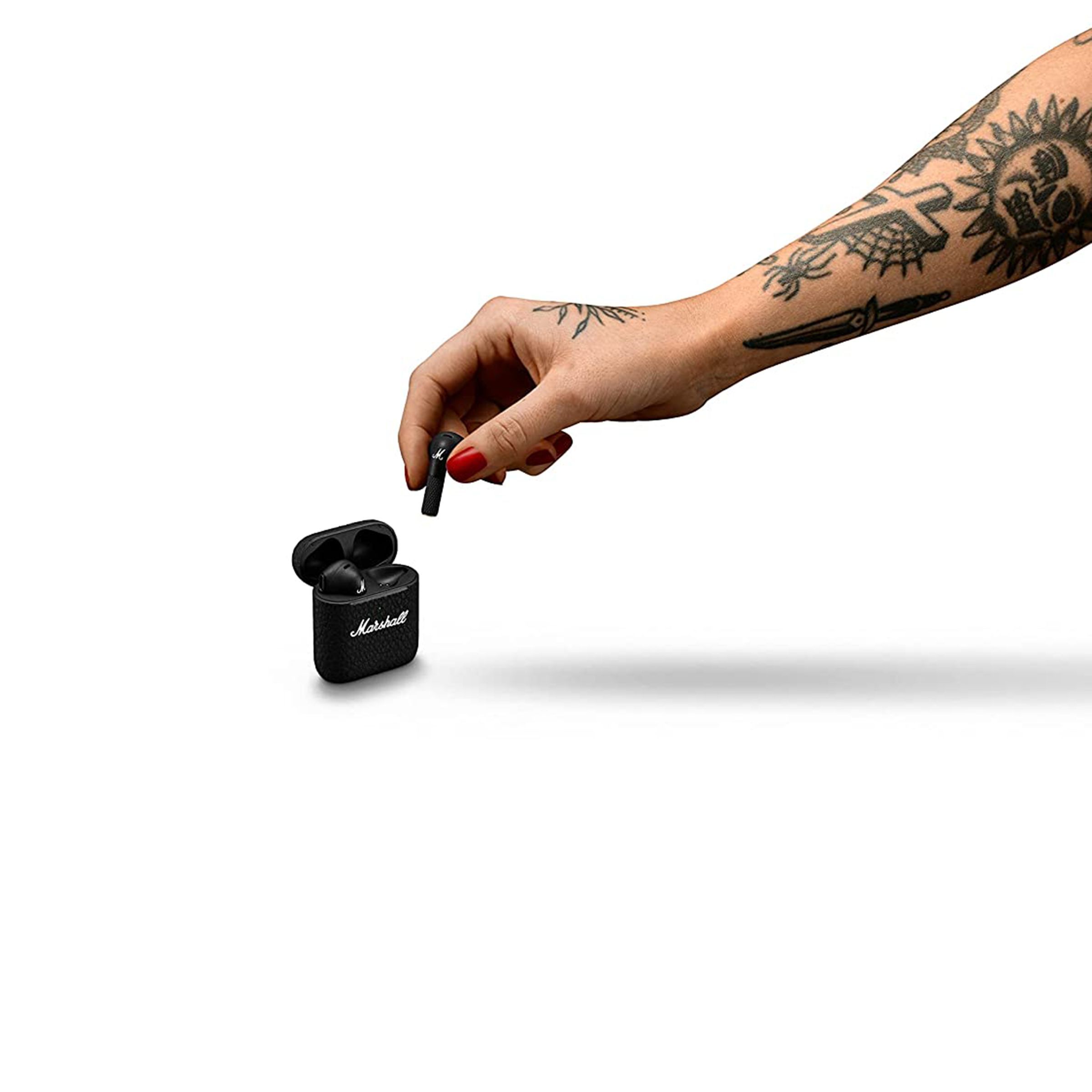 Marshall Minor III MS-MIN3BT TWS Earbuds (IPX4 Water Resistant, 25 Hours Playback, Black)_8