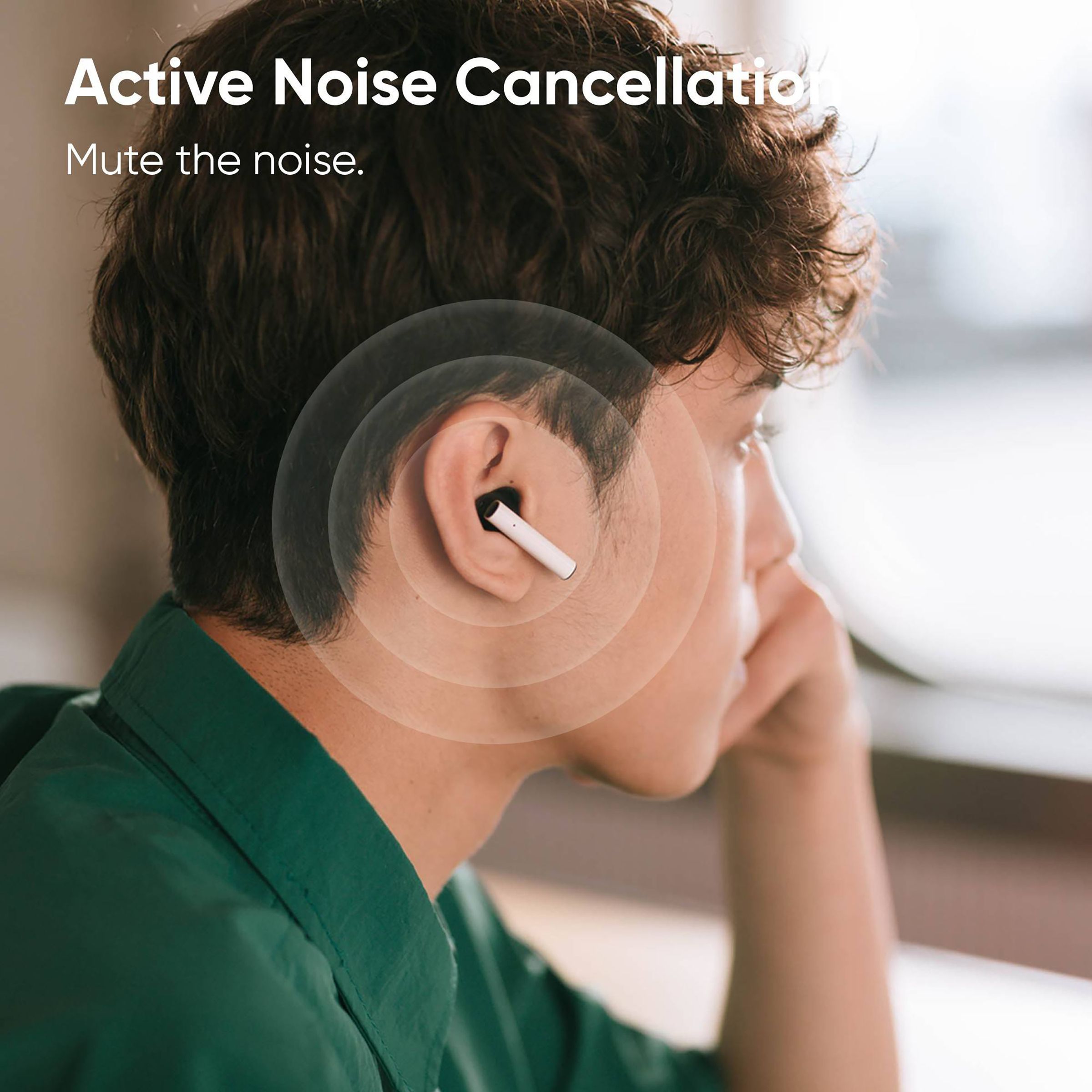 DIZO GoPods DA2001 TWS Earbuds with Active Noise Cancellation (IPX5 Water Resistant, 25 Hours Playback, Creme White)_9