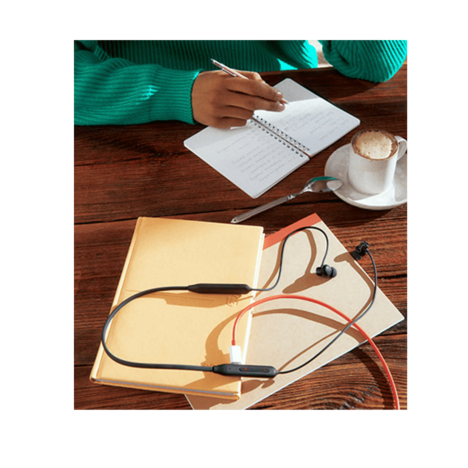 OnePlus Bullets Wireless Z2 E305A Neckband with AI Noise Cancellation (IP55 Water & Sweat Resistant, Upto 30 Hours Playback, Acoustic Red)_10