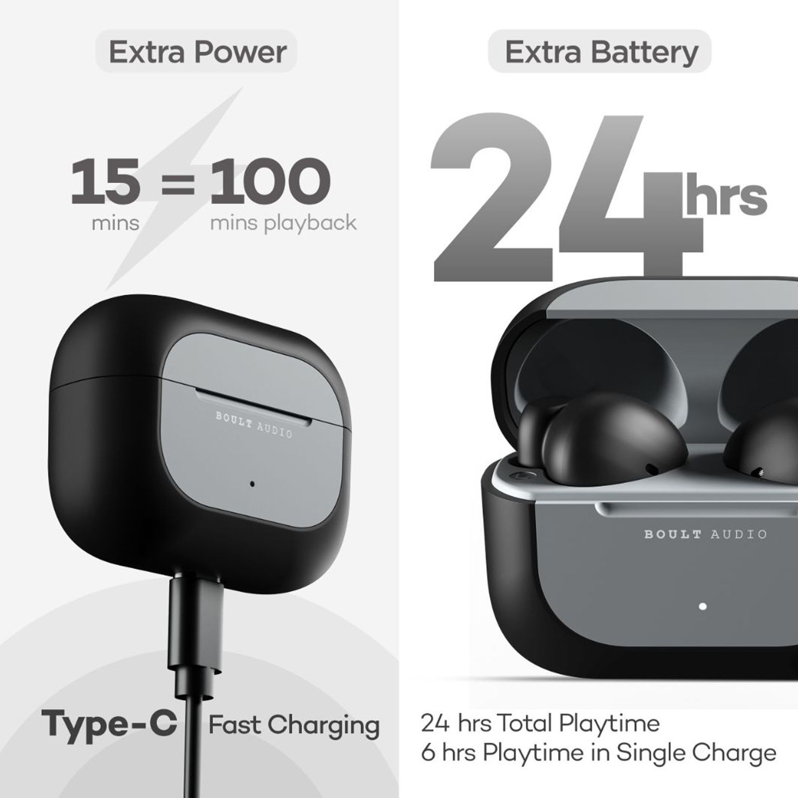 GOBOULT AirBass BA-CR-T1 TWS Earbuds (Water Resistant, Black) GOBOULT AirBass BA-CR-T1 TWS Earbuds (Water Resistant, Black)_4