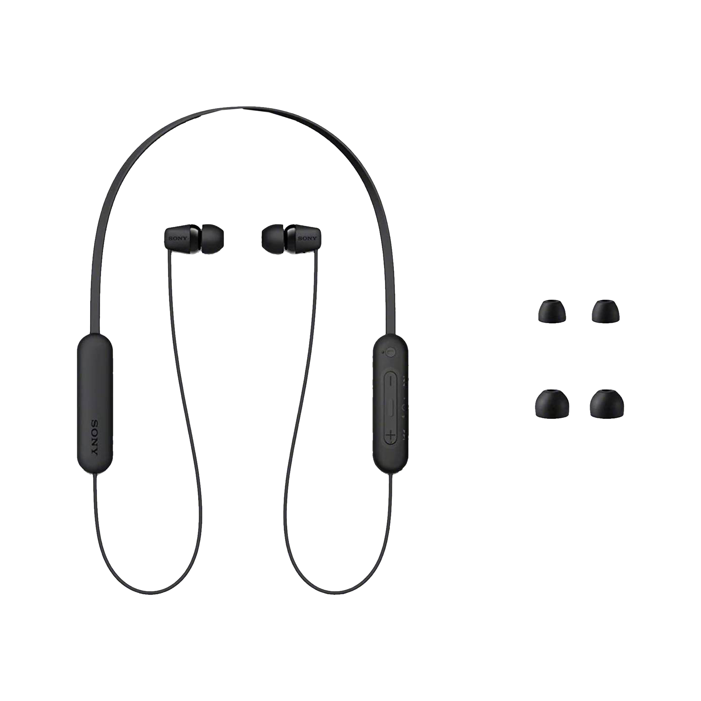 SONY WI-C100 Neckband (IPX4 Sweat & Splashproof, 25 Hours Playtime, Black)_5